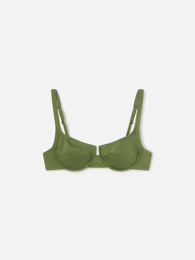 mc2-saint-barth-amira-top-bikini-balconette-verde-militare image 1