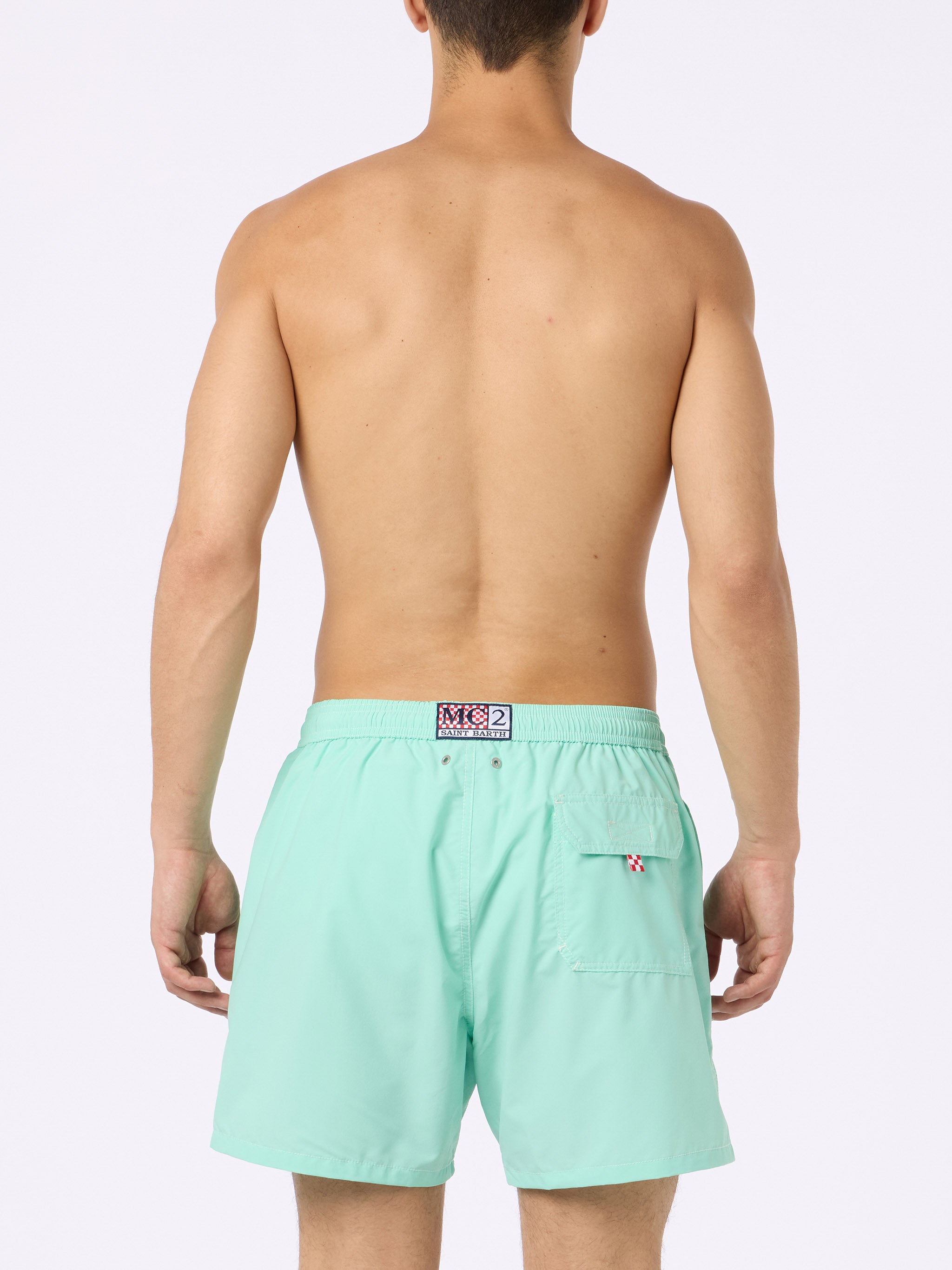 mc2-saint-barth-costume-patmos-uomo-verde-salvia-seersucker-leggero-classic-ligh image 4