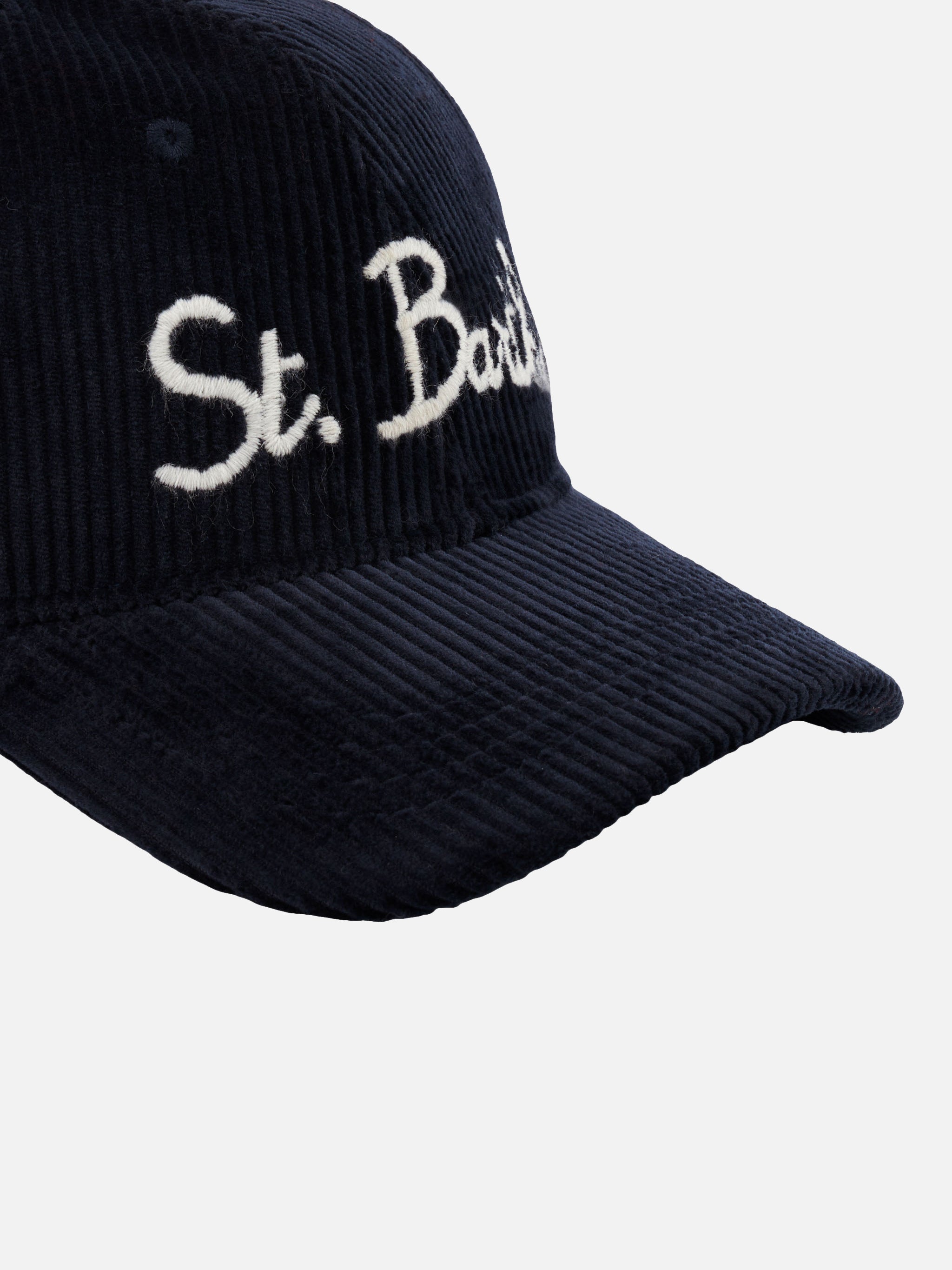 berretto-da-baseball-mc2-saint-barth-in-velluto-a-coste-blu-navy-con-ricamo-st-b image 2