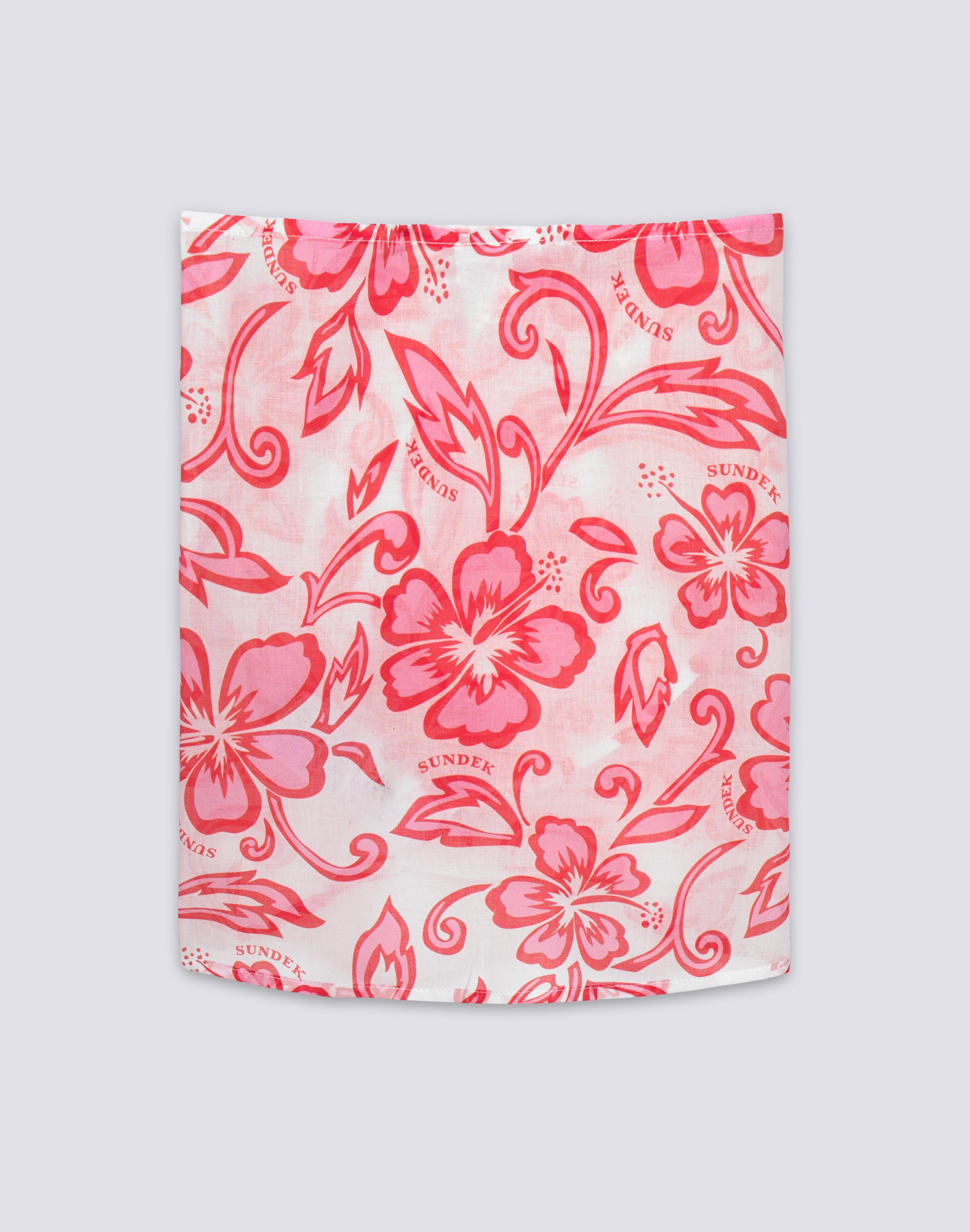 sundek-pareo-corto-bambina-in-voile-di-cotone-stampa-sk23 image 2