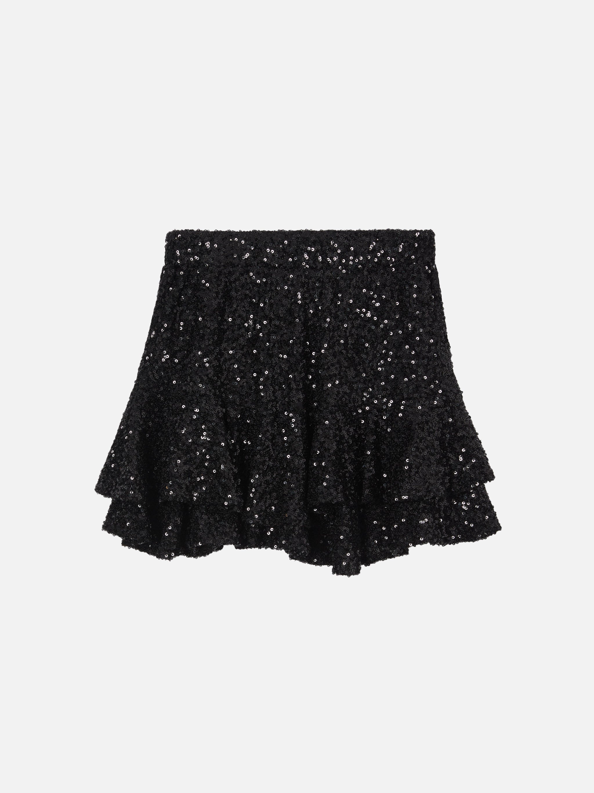 mc2-saint-barth-eivissa-jr-minigonna-in-paillettes-nera image 2