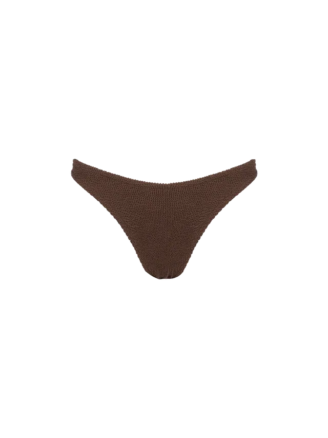 mc2-saint-barth-slip-da-bagno-donna-classico-crinkle-marrone-elise image 1