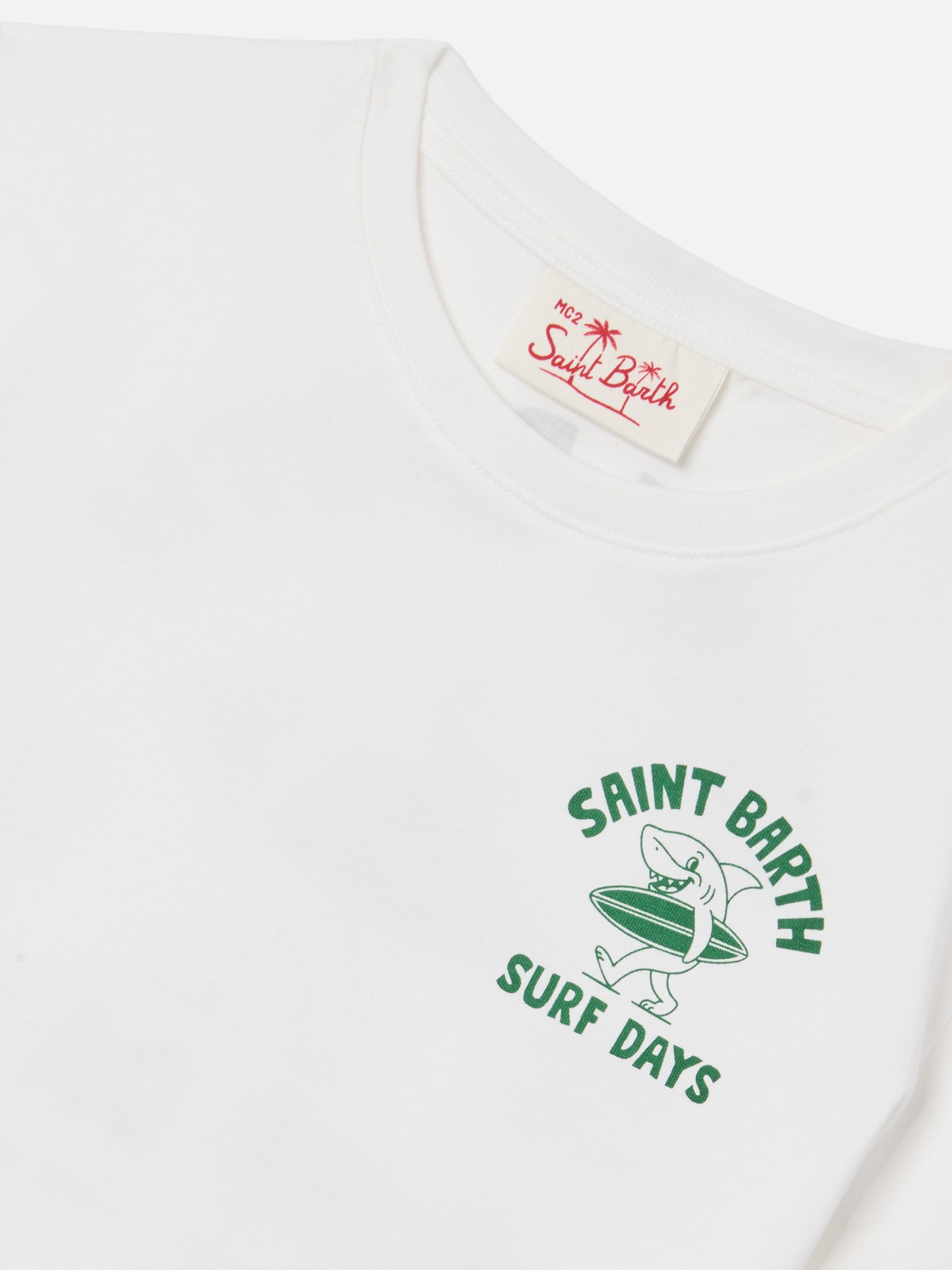 mc2-saint-barth-t-shirt-portland-jr-surf-days-t-shirt-bambino-cotone-bianca-stam image 3