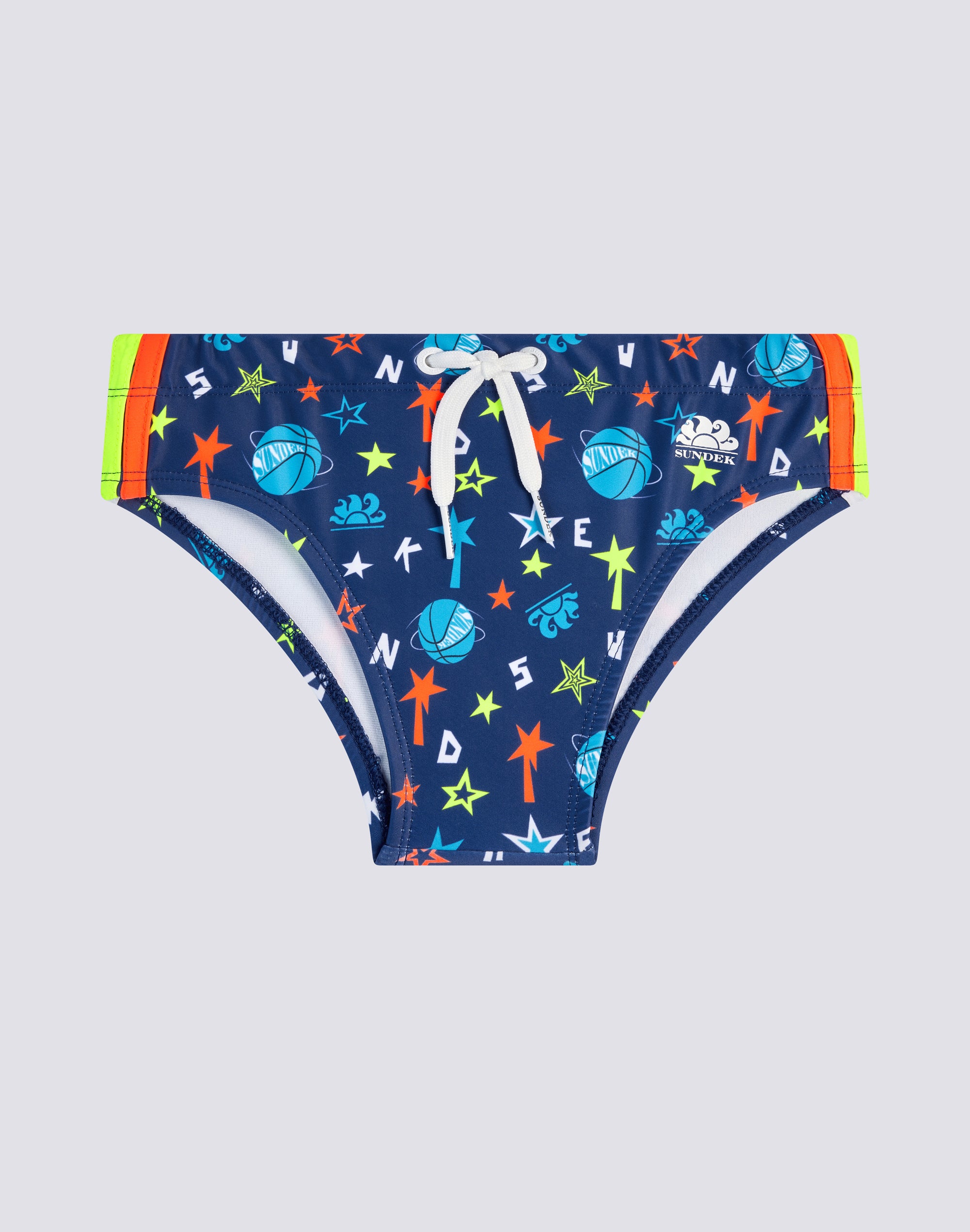 sundek-slip-mare-mini-bimbo-diwalter-stampa-stelle-in-econyl image 1