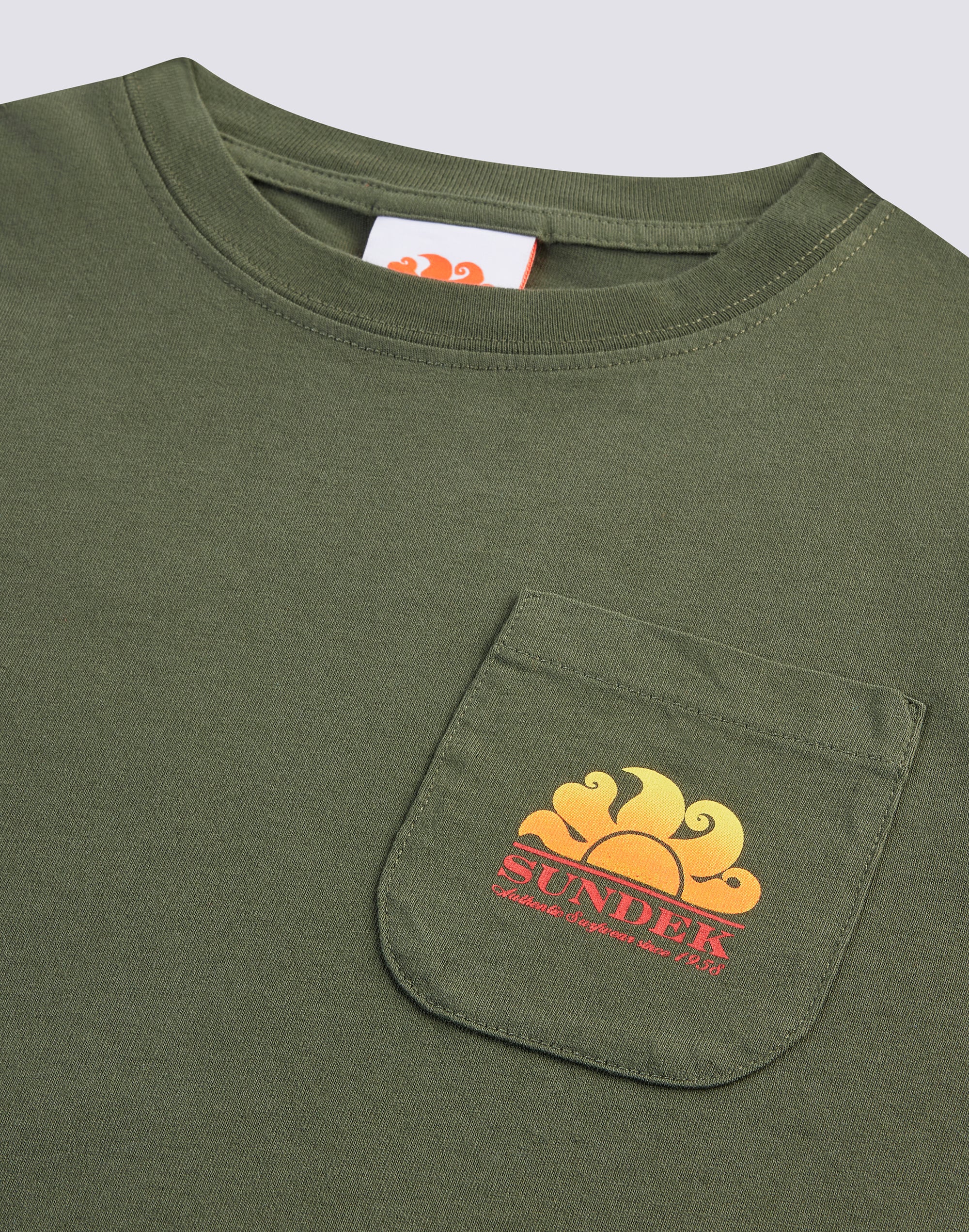 sundek-mini-new-herbert-t-shirt-bambino-con-logo-shaded-e-taschino-2 image 3