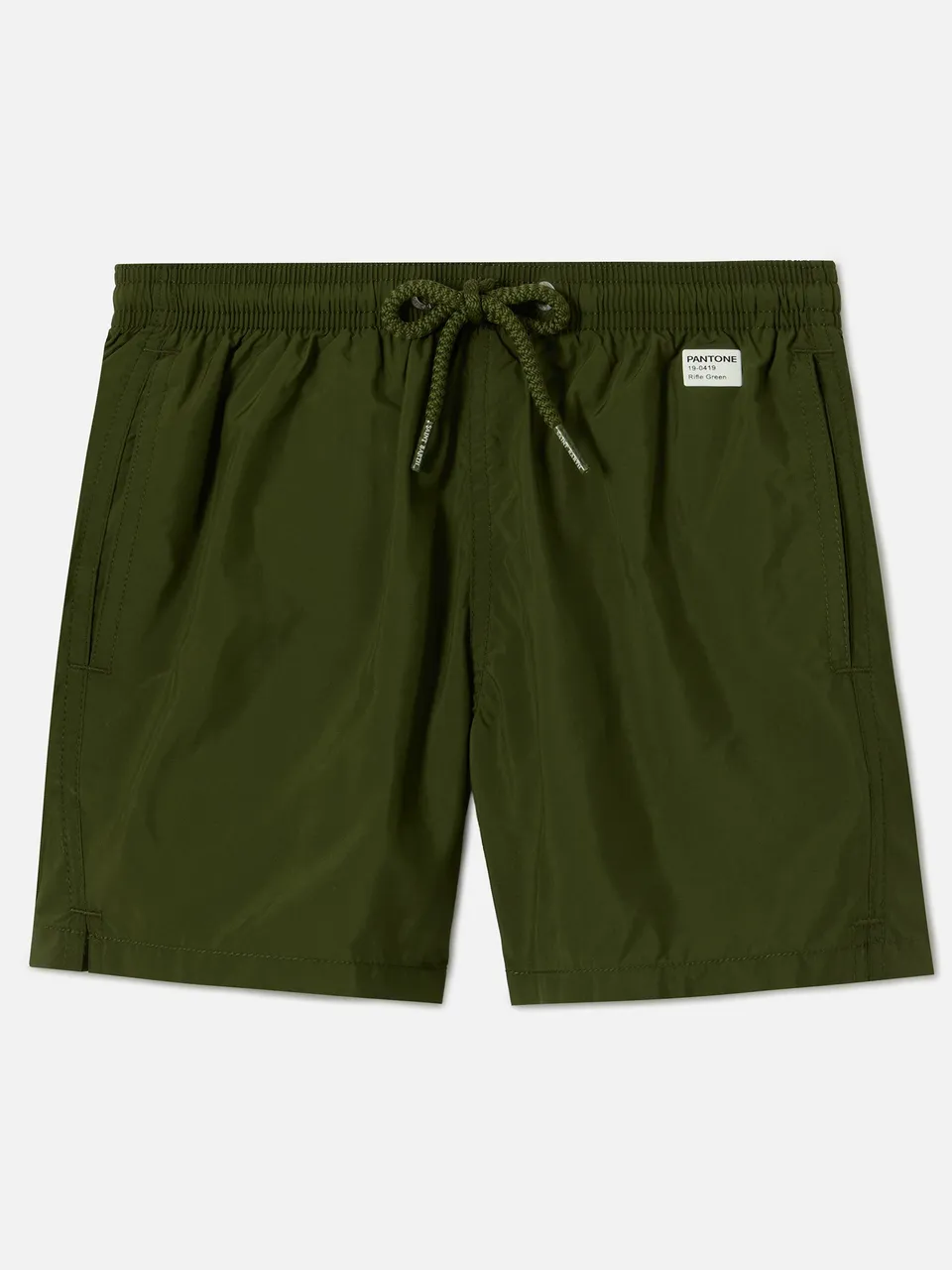 mc2-saint-barth-costume-jean-lighting-pantone-tinta-unita-verde-militare-bambino image 1