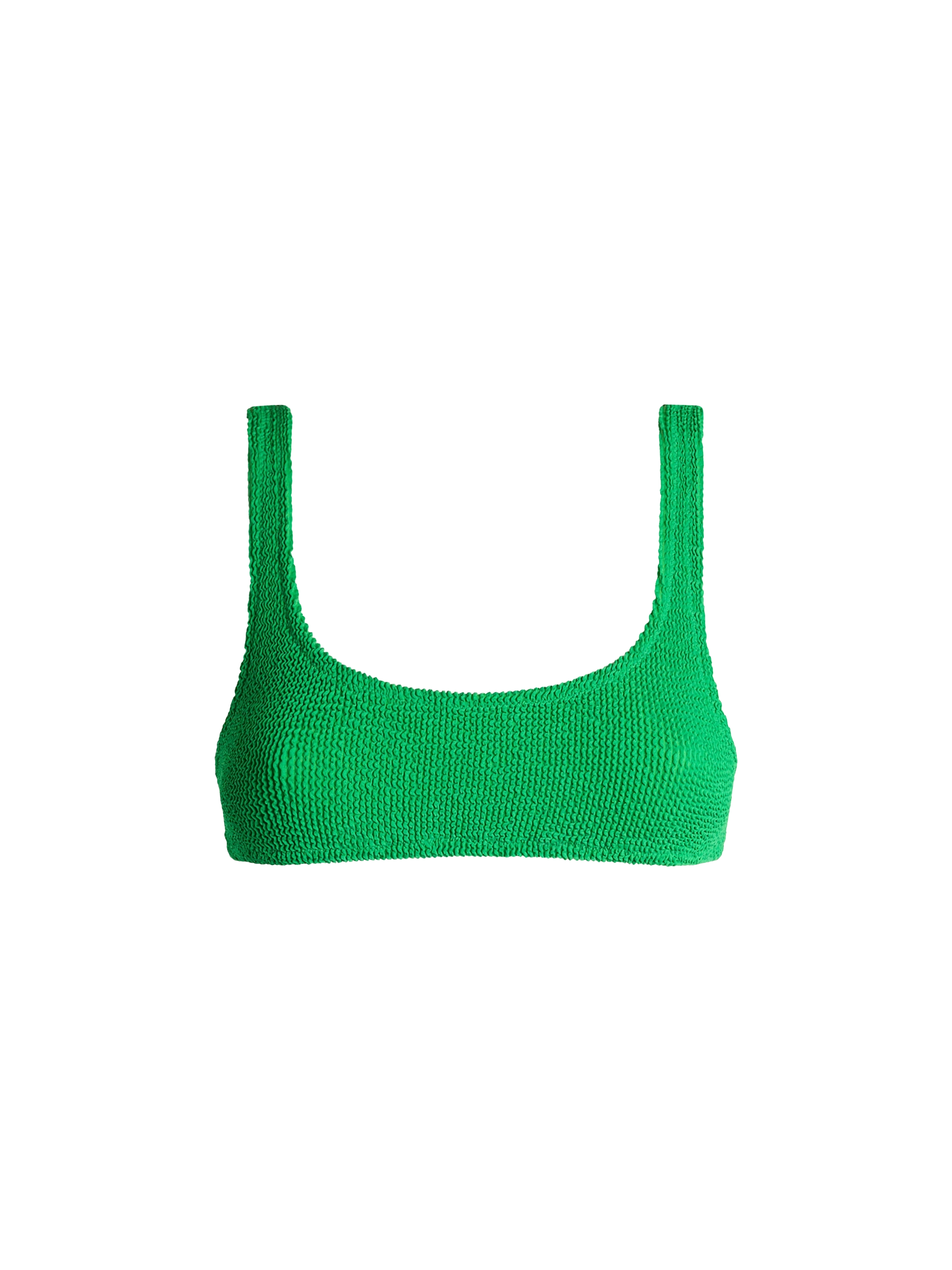 mc2-saint-barth-naima-top-bikini-bralette-crinkle-verde-tinta-unita image 1