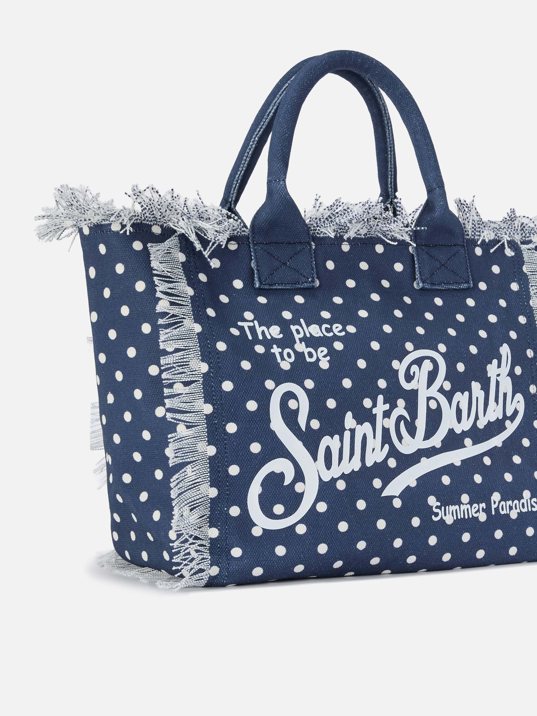 mc2-saint-barth-borsa-vanity-regular-in-canvas-con-stampa-pois image 3