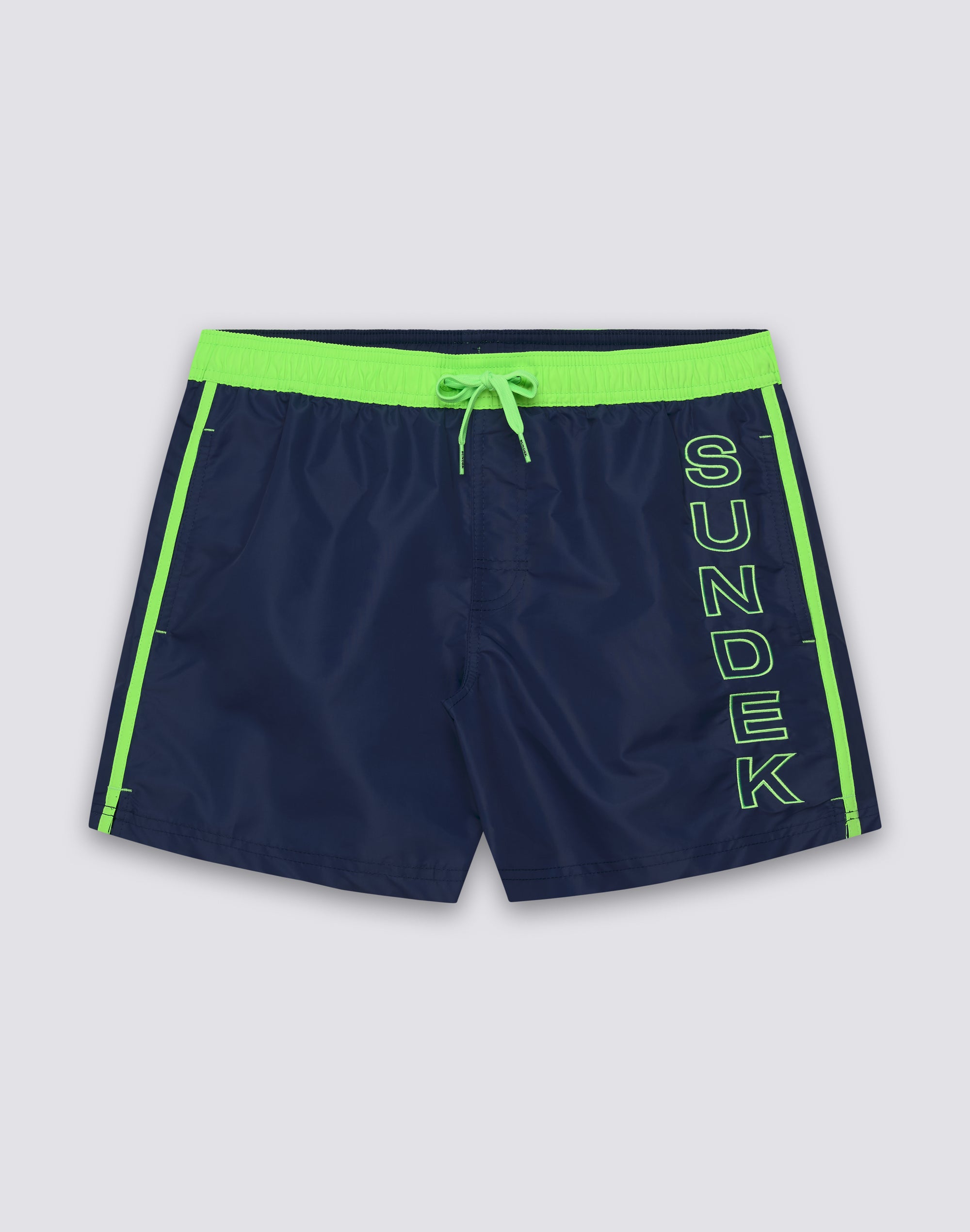 sundek-iconic-m732bdta100-costume-da-bagno-uomo-corto-con-piping-a-contrasto image 1