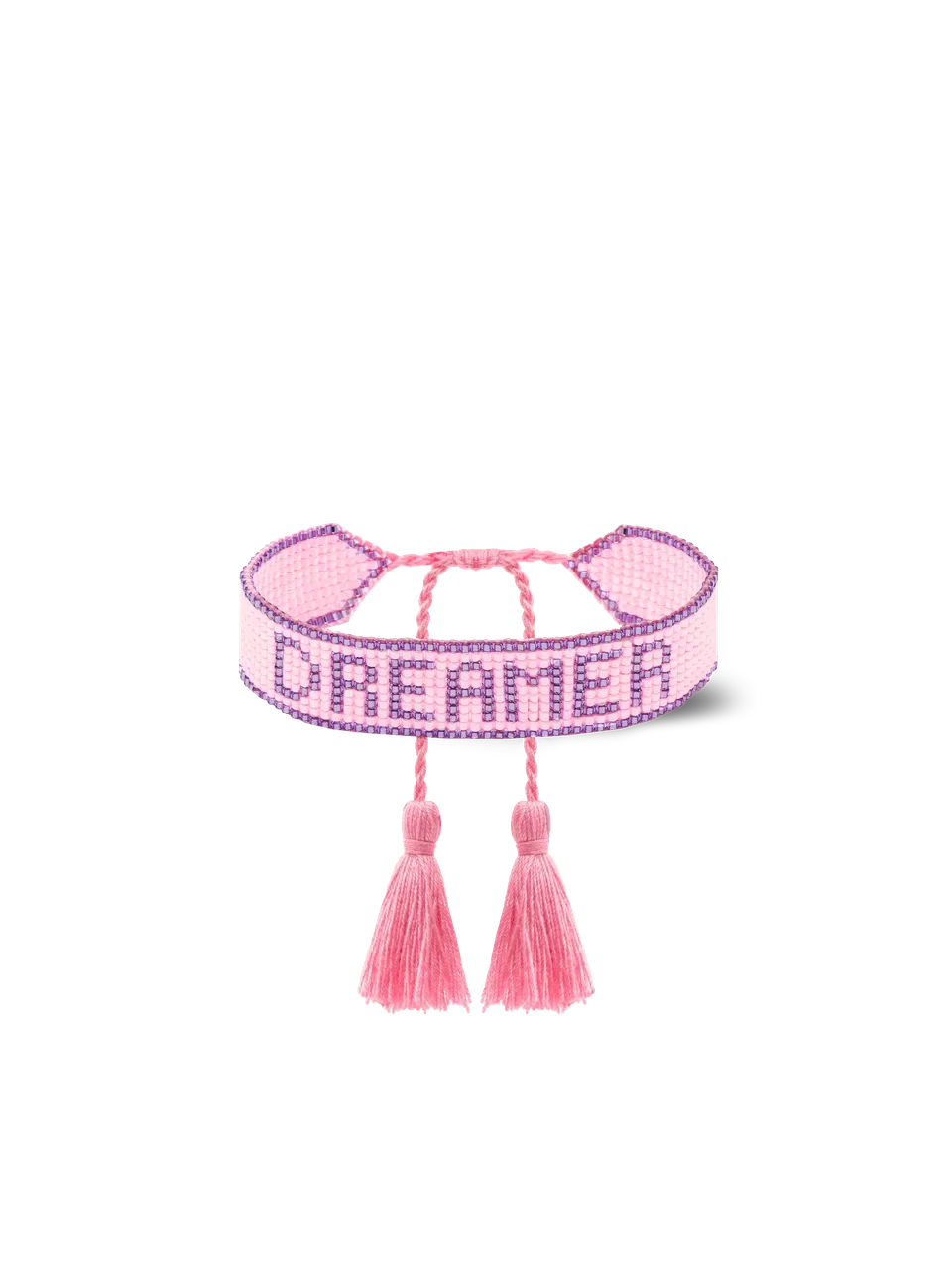 mc2-saint-barth-braccialetto-perline-rosa-dreamer-lilla image 1
