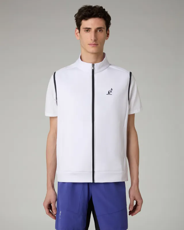 australian-energy-gilet-smanicato-bianco-full-zip image 1