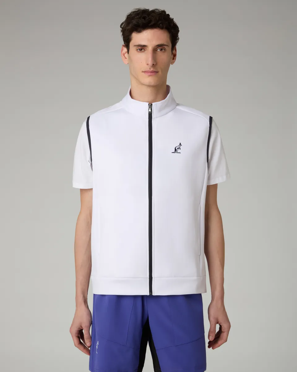 australian-energy-gilet-smanicato-bianco-full-zip image 1