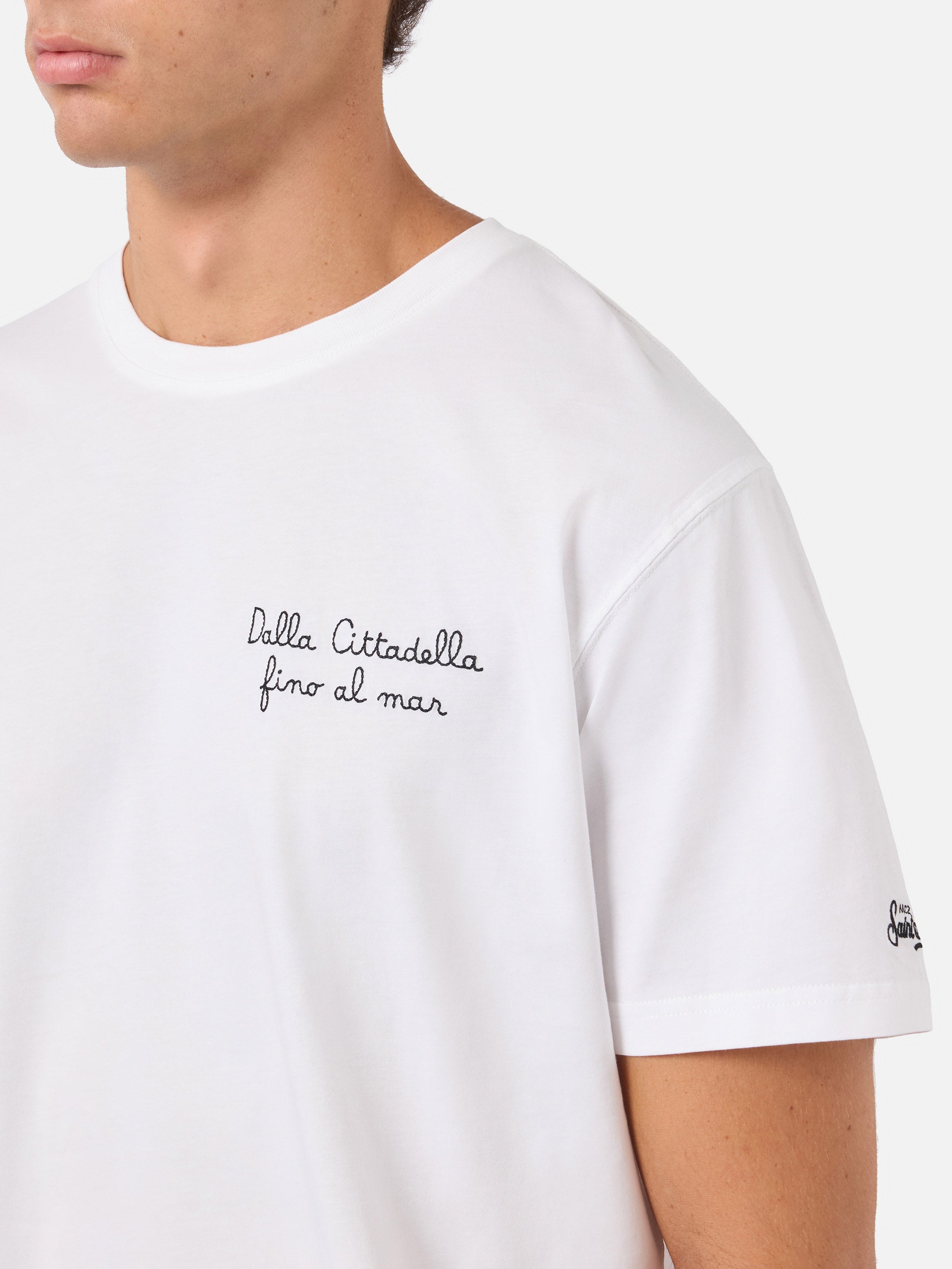 mc2-saint-barth-portofino-t-shirt-uomo-bianca-pisa-sc-special-edition image 2