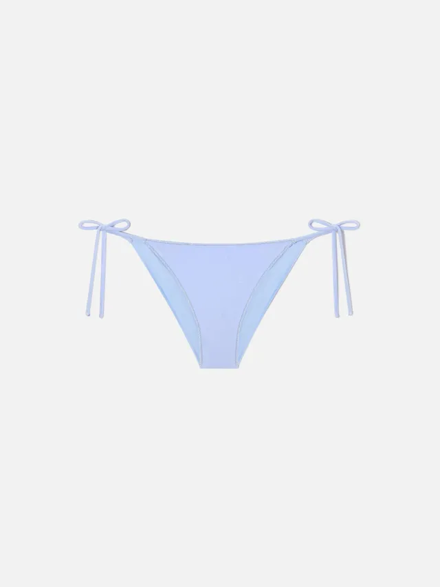 mc2-saint-barth-virgo-slip-mare-donna-velluto-azzurro-laccetti-laterali image 1