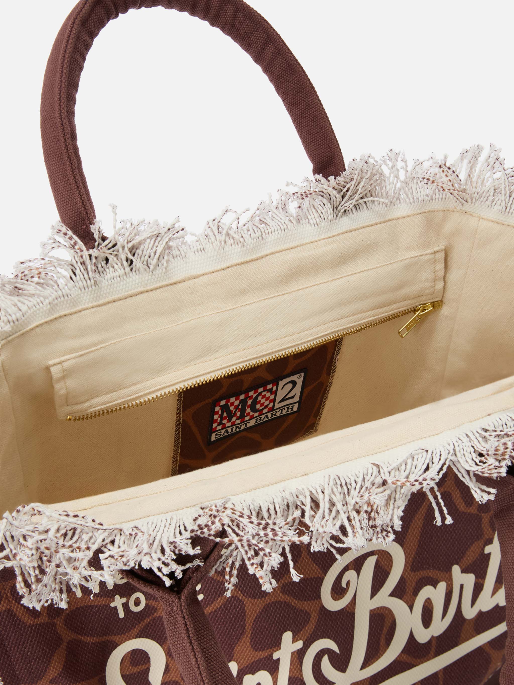 mc2-saint-barth-borsa-vanity-regular-canvas-animalier-marrone image 4
