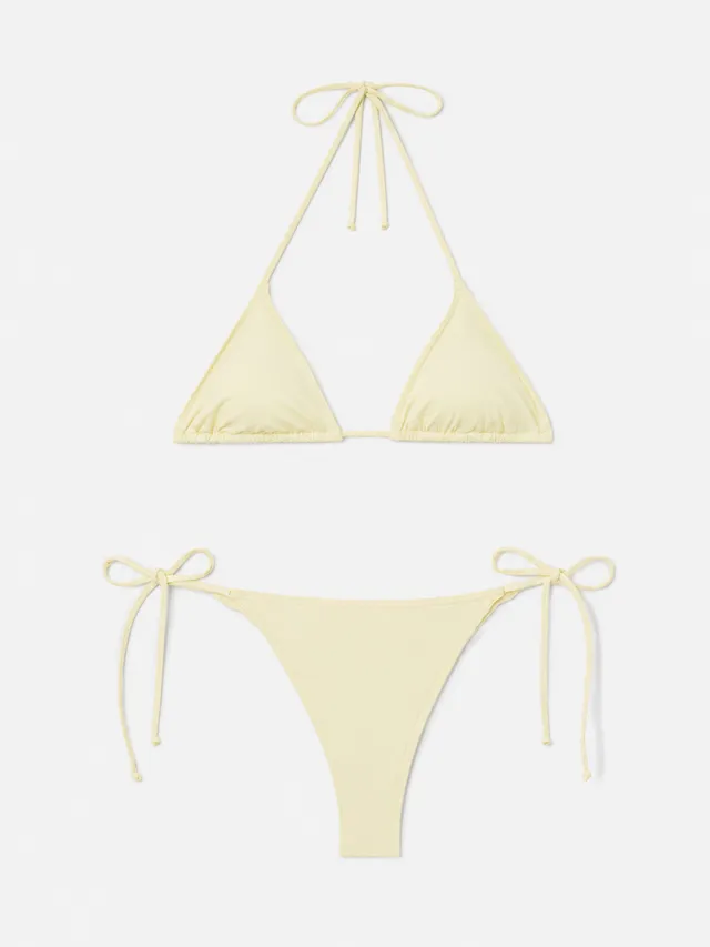 mc2-saint-barth-bikini-leah-marielle-triangolo-giallo-burro-con-laccetti-bikini- image 1