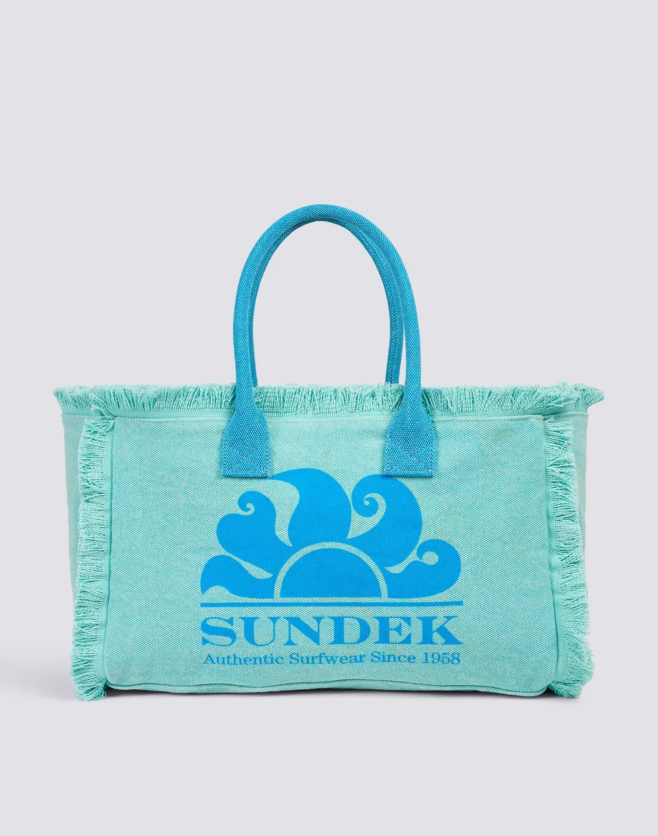 sundek-tote-bag-effetto-stone-washed-con-zip image 1