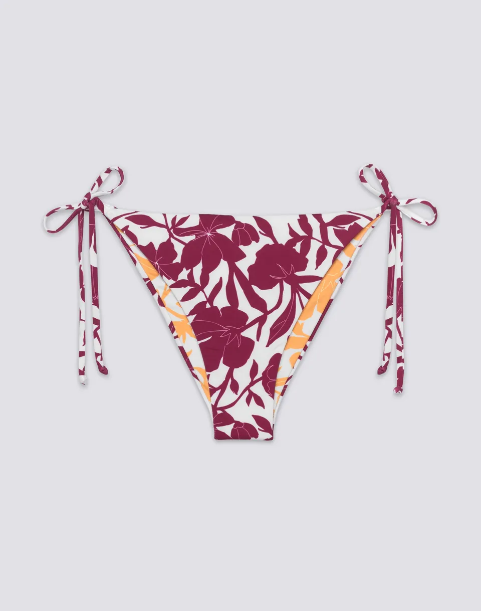 sundek-anita-bikini-slip-donna-fianchi-regolabili-stampa-patchy-flowers image 1
