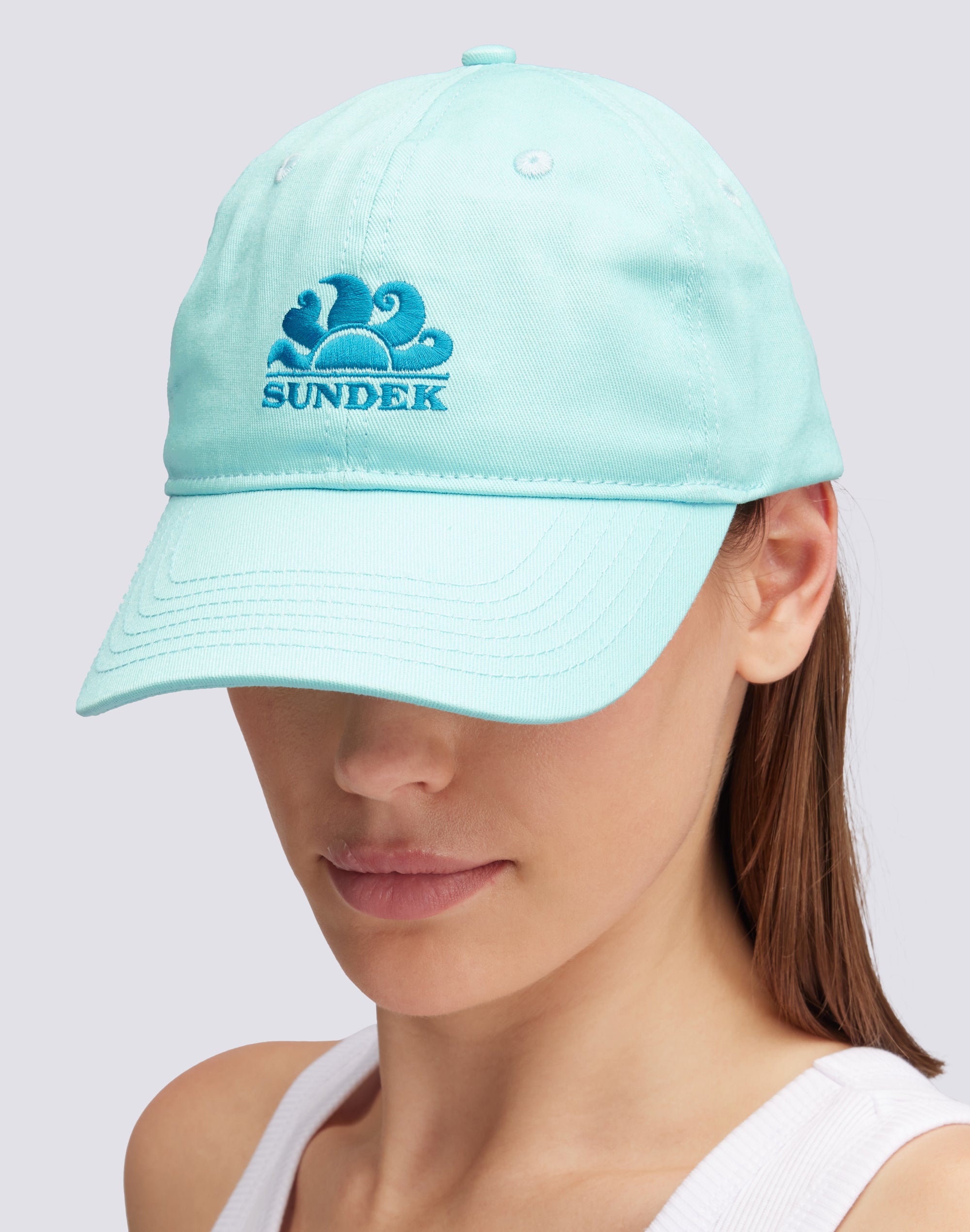 sundek-cooper-cap-cappellino-baseball-unisex-con-logo-ricamato image 2