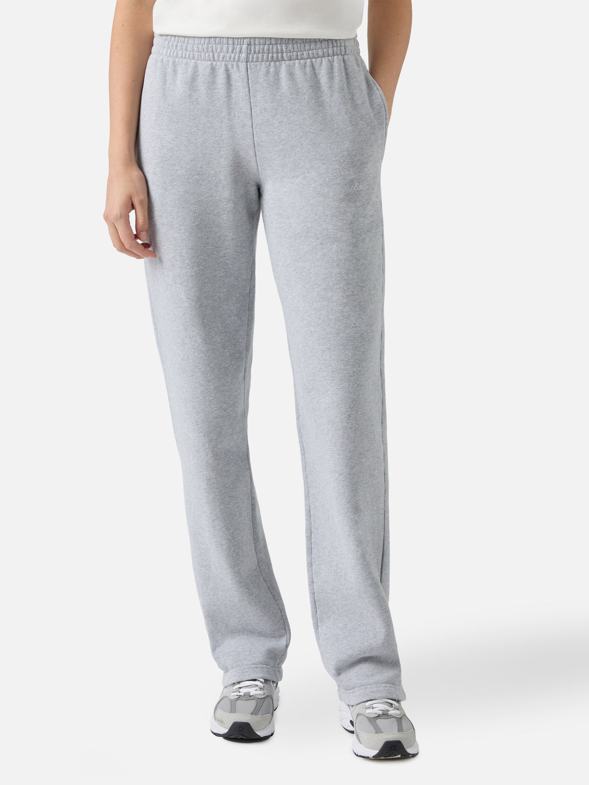 joggers-mc2-saint-barth-deena-a-fondo-dritto-in-grigio-melange image 1