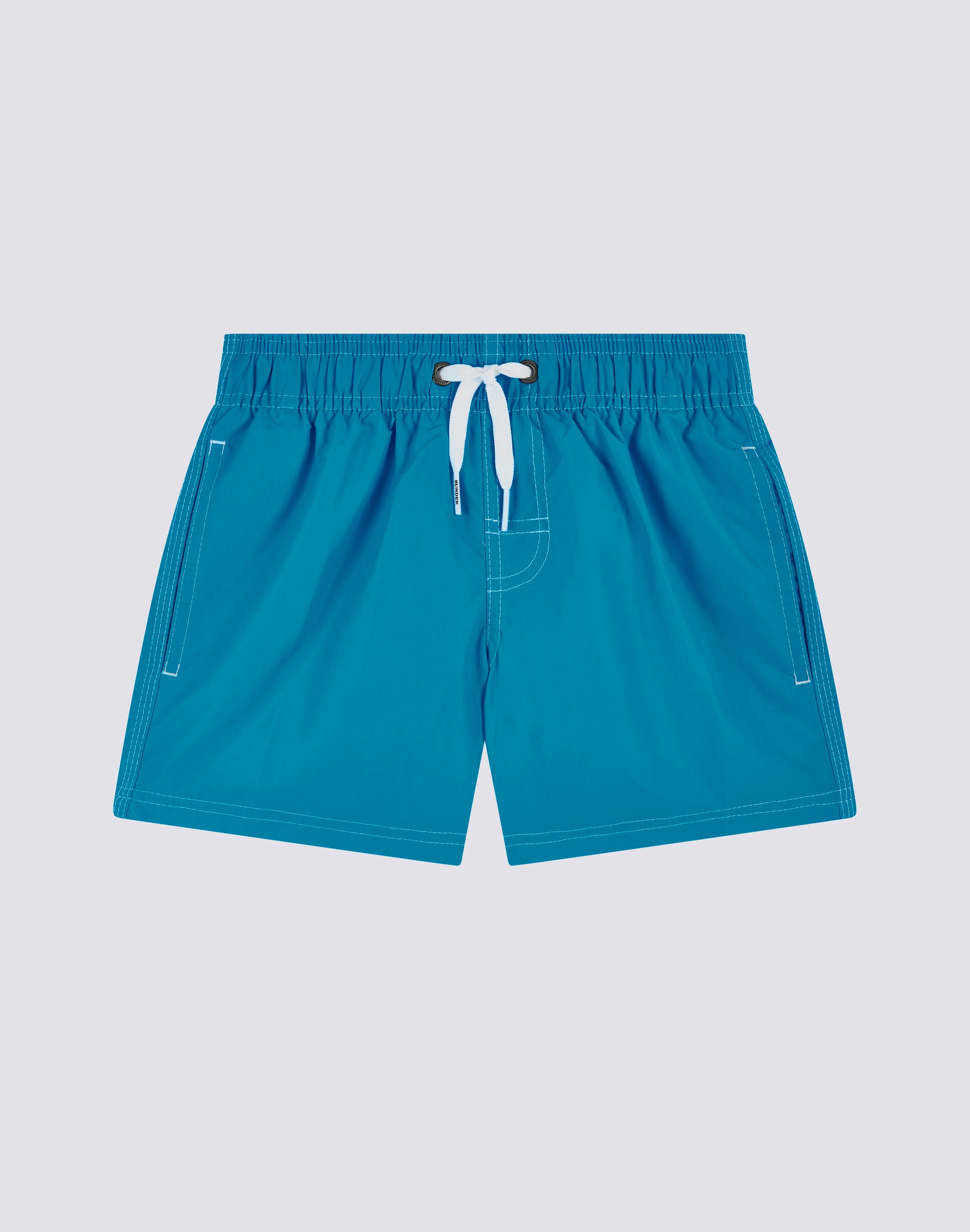 sundek-bambino-costume-corto-iconic-taffeta-vita-elasticata image 2