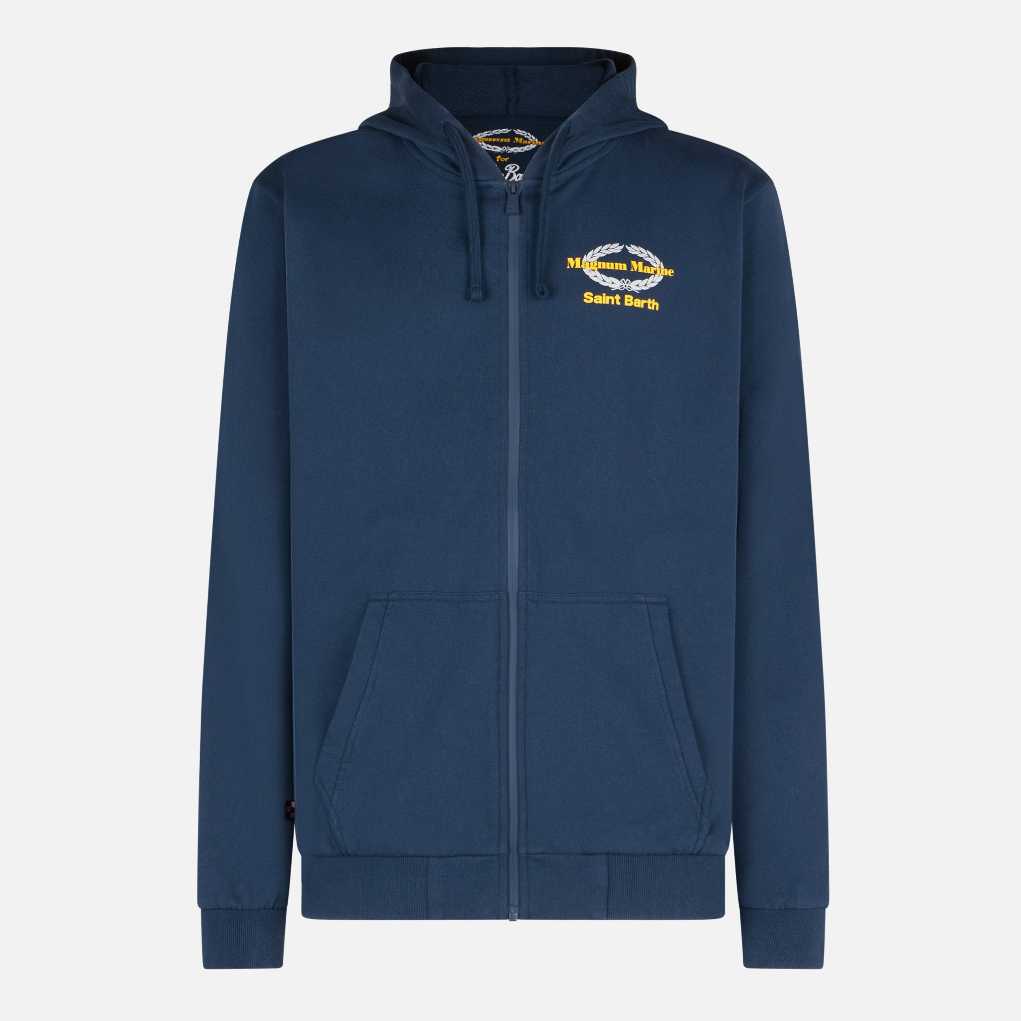 mc2-saint-barth-felpa-con-cappuccio-zip-bro0001-magnum-marine-blu-uomo image 4