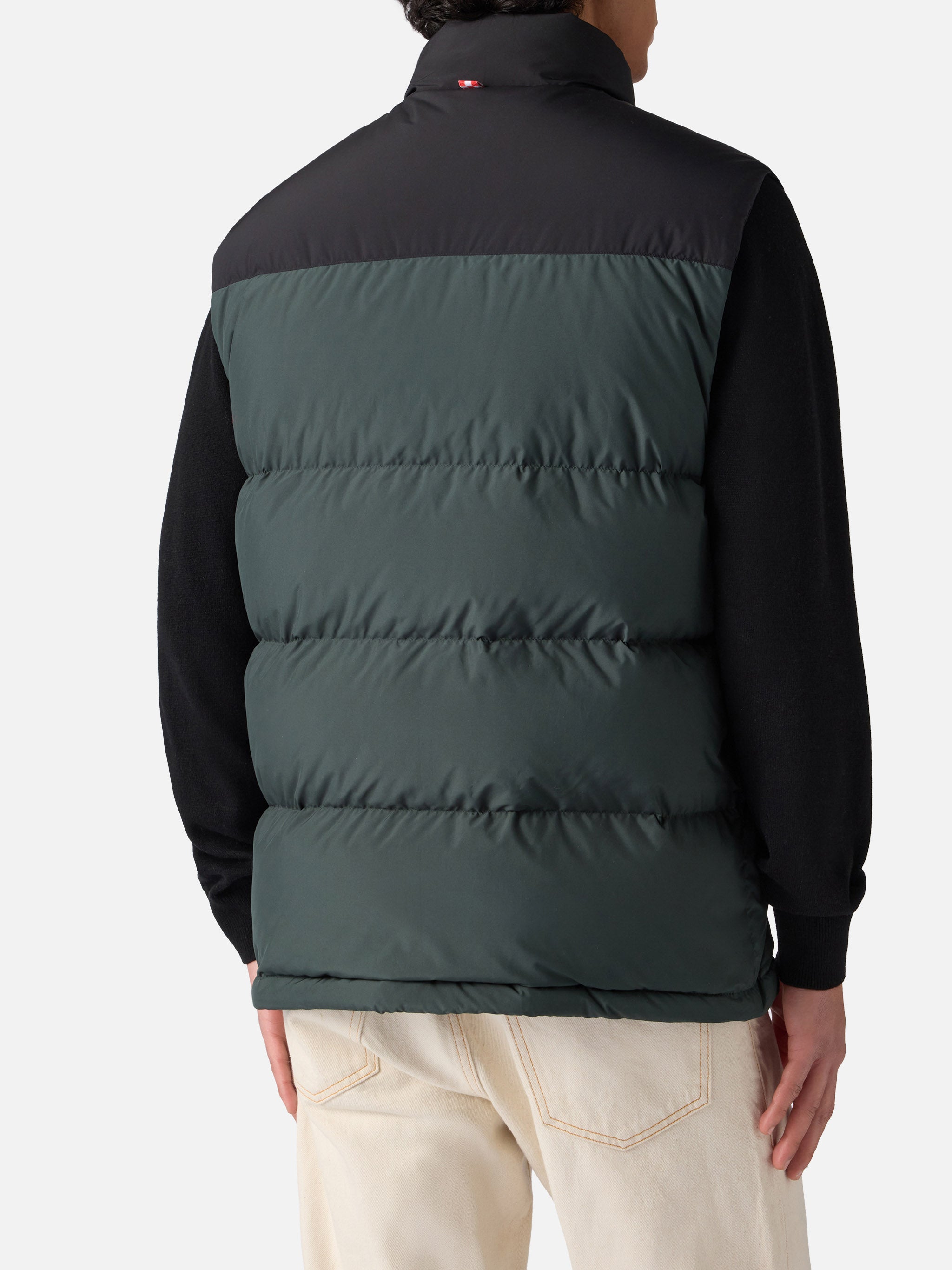 mc2-saint-barth-gilet-thunder-imbottito-verde-uomo image 4