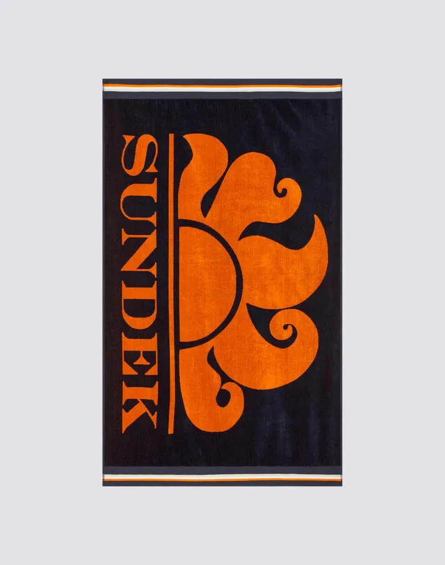 sundek-new-classic-telo-mare-jacquard-con-logo-100x180-cm image 1