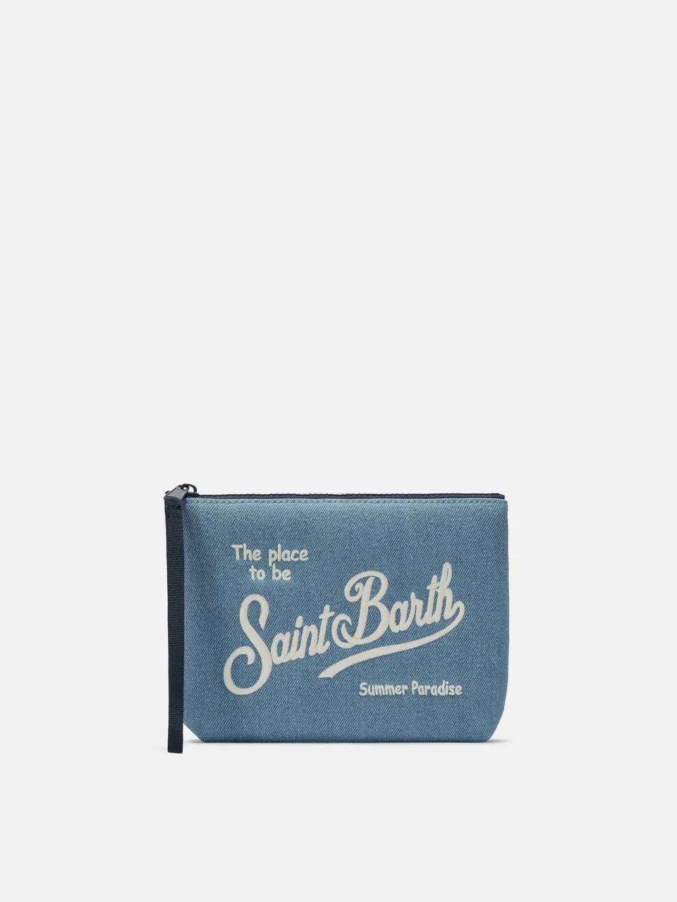 mc2-saint-barth-aline-ali0007-pochette-donna-effetto-denim-blu image 1