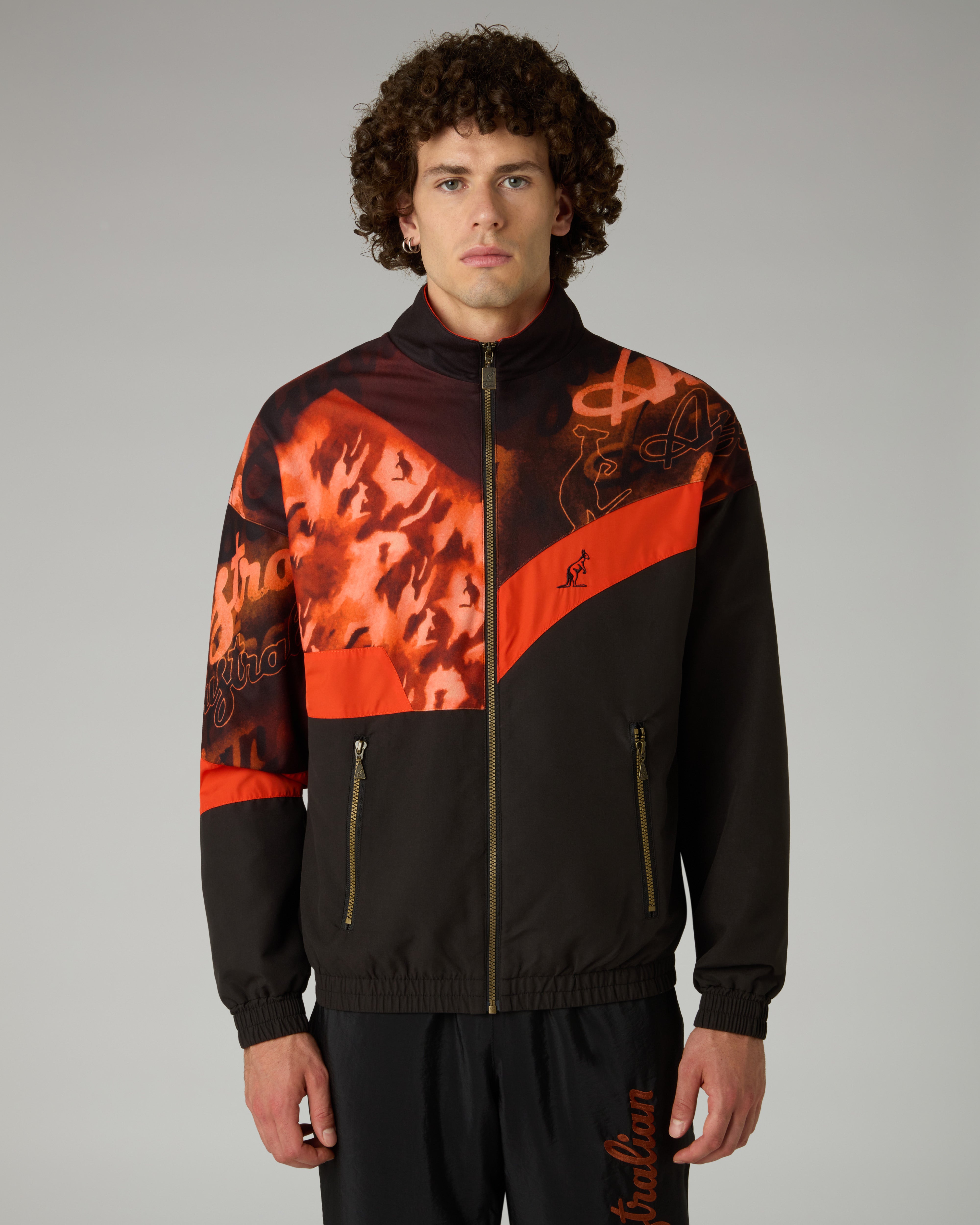australian-1991-arak-track-jacket-giacca-heritage-full-zip-nera image 1