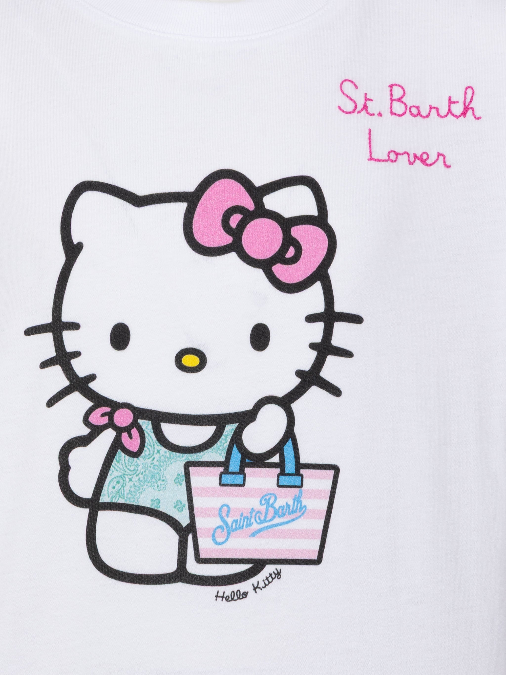 mc2-saint-barth-elly-t-shirt-bambina-cotone-hello-kitty-special-edition image 2