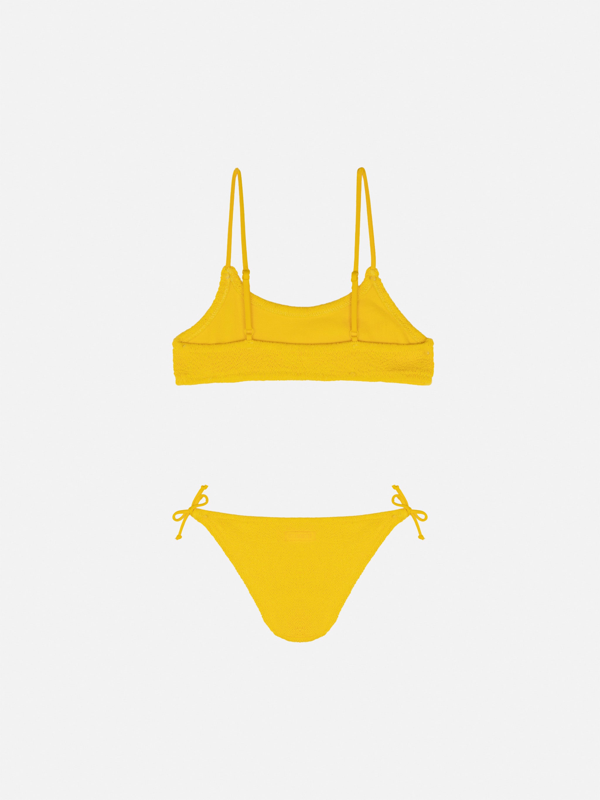 mc2-saint-barth-bikini-bralette-jaiden-bambina-crinkle-giallo image 2