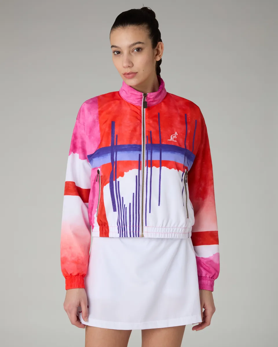 australian-goran-cropped-track-jacket-superleggera-bright-red image 1