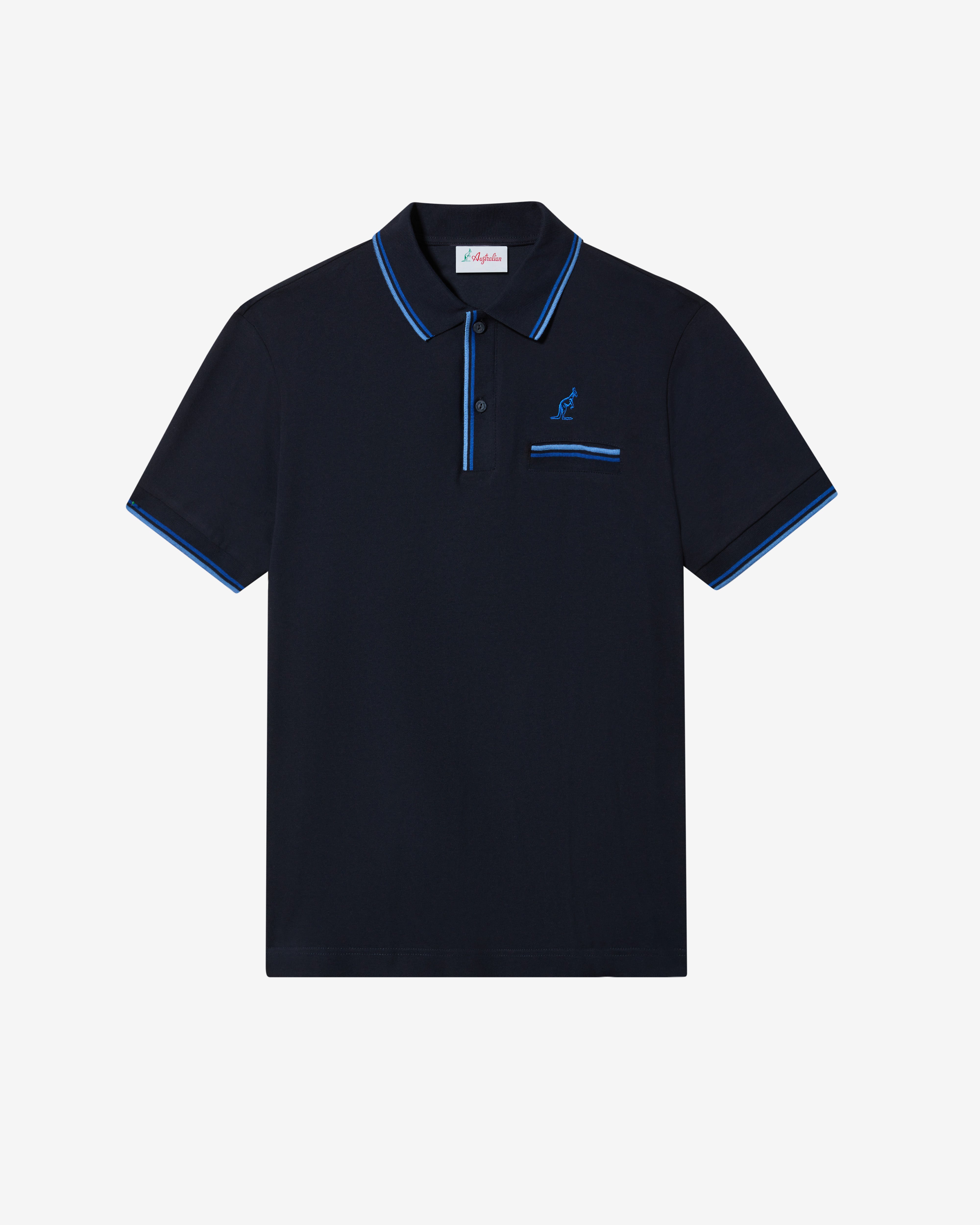 australian-classy-polo-shirt-blu-navy-polo-uomo-regular-fit image 1