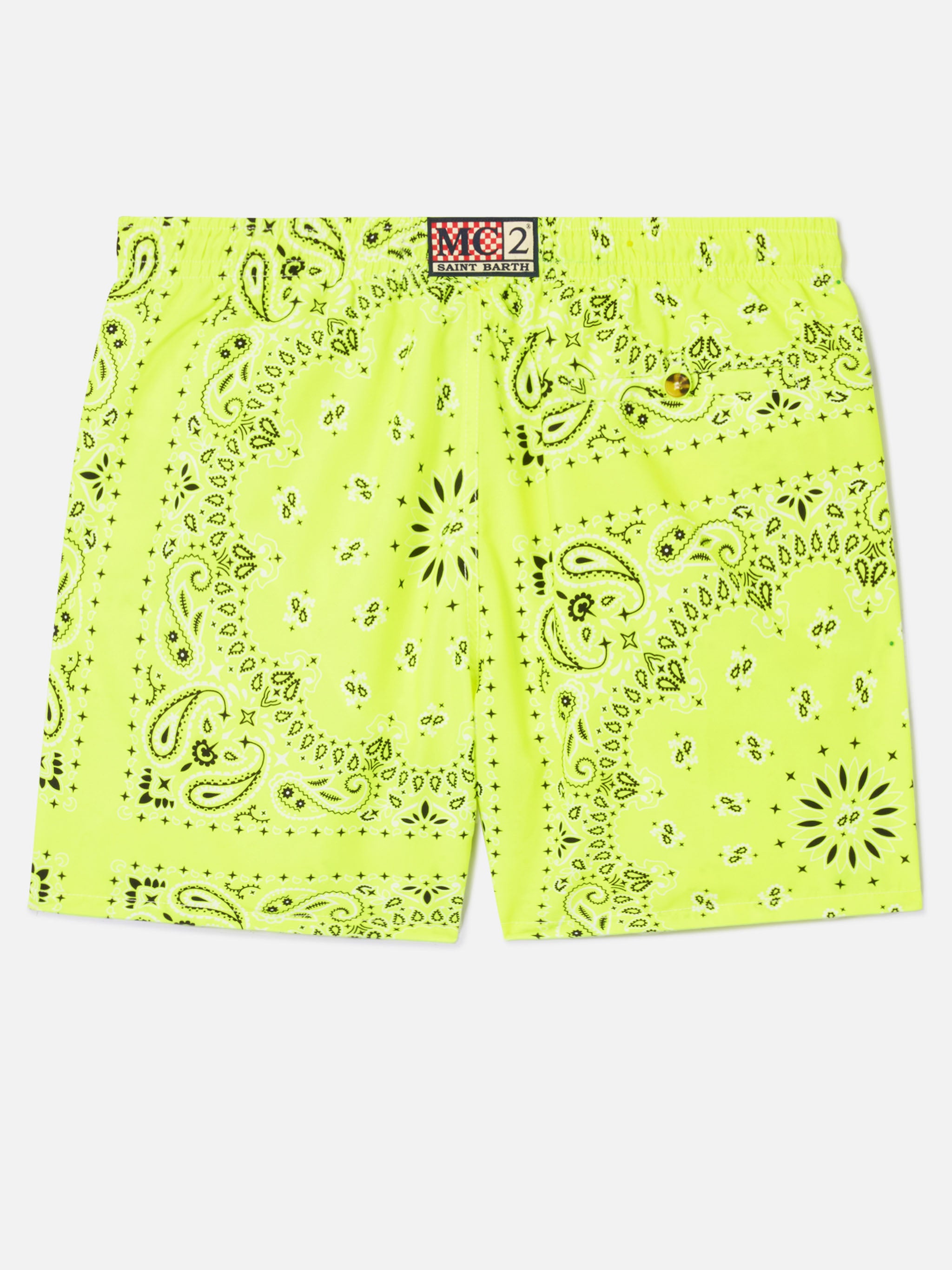 mc2-saint-barth-caprese-costume-da-mare-uomo-stampa-bandana-giallo-fluo image 2