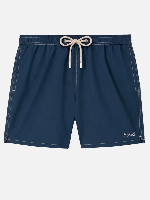 mc2-saint-barth-costume-mare-patmos-long-uomo-blu-navy image 1