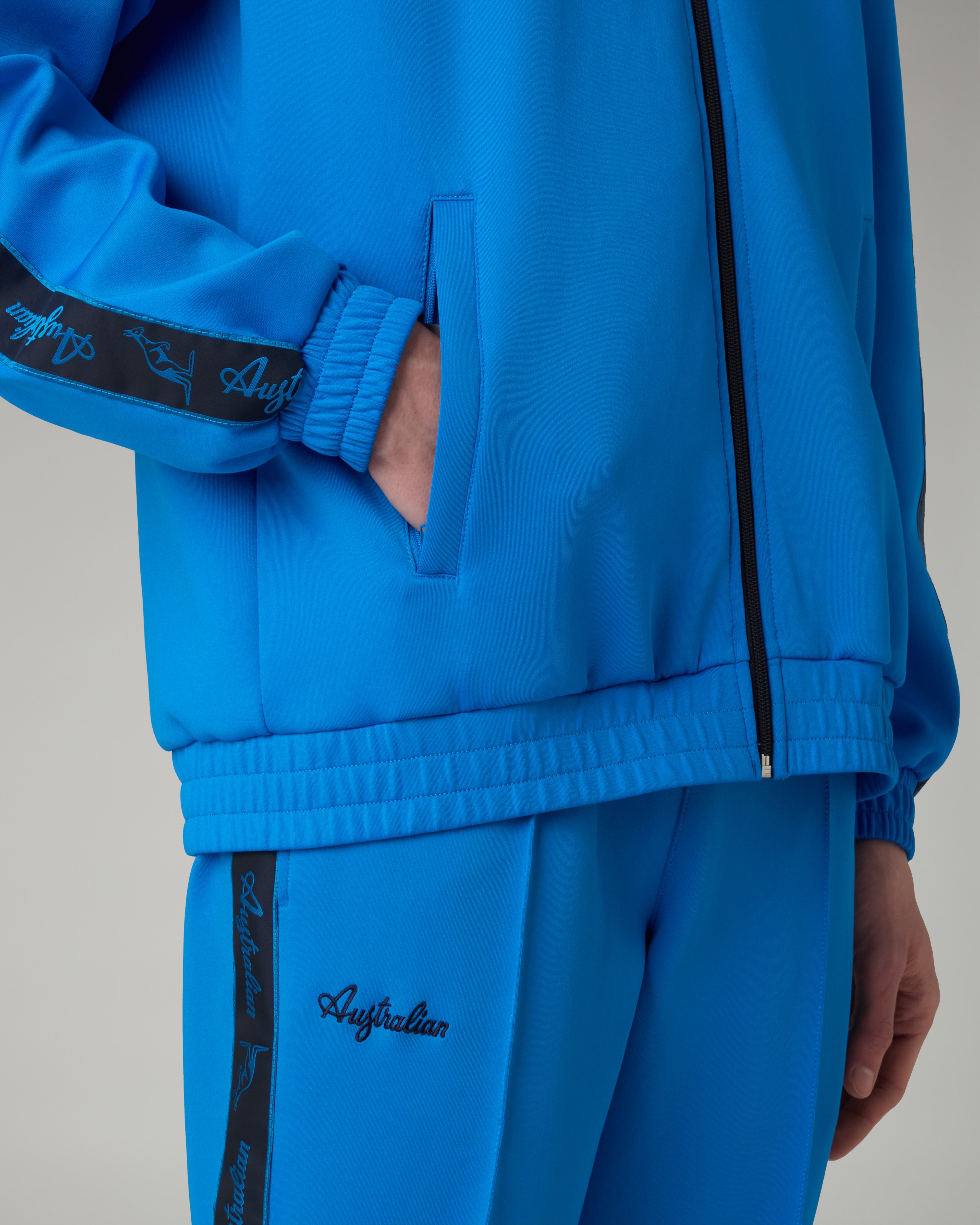 australian-blue-tape-tracksuit-tuta-blu-capri image 5