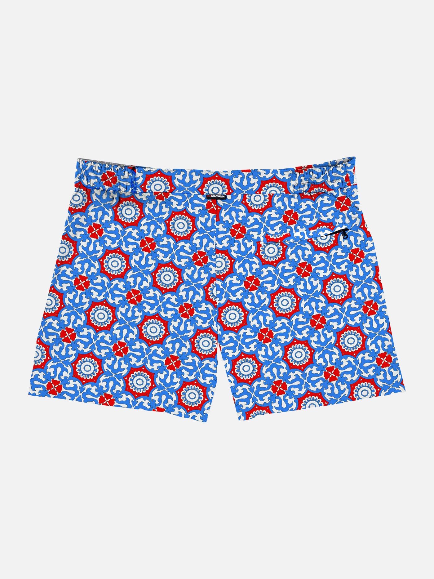 mc2-saint-barth-costume-mare-harrys-uomo-maiolica-corto-bianco-rosso image 2