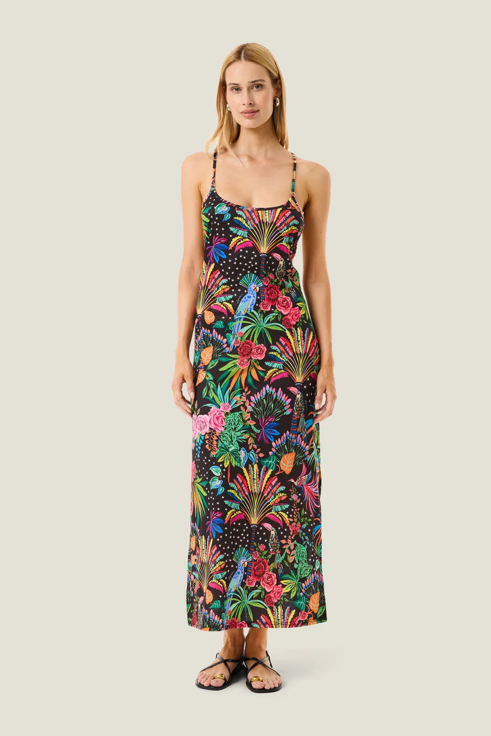 4giveness-abito-lungo-maya-dream-cover-up-donna-mexican image 1