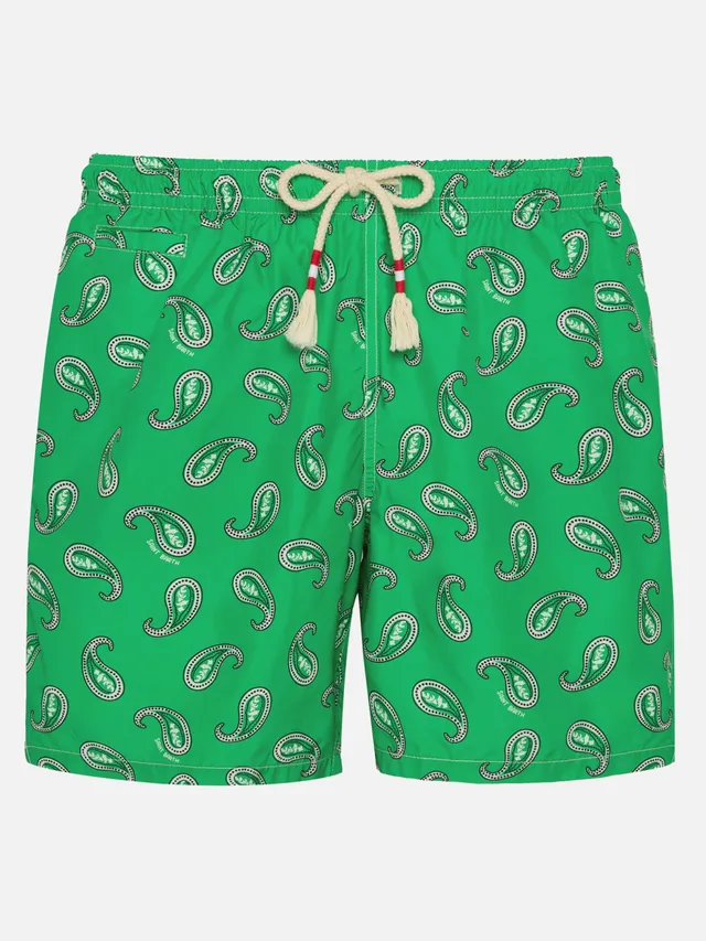 mc2-saint-barth-caprese-costume-mare-uomo-verde-con-stampa-paisley-all-over image 1