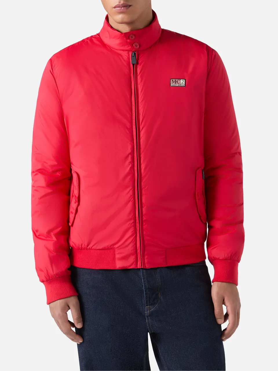 mc2-saint-barth-bomber-leggero-jet-uomo-rosso-royal image 1