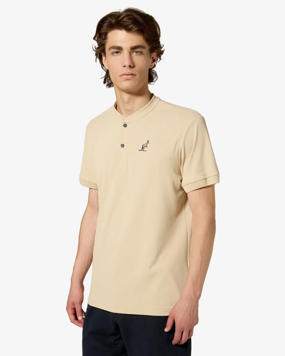 australian-style-polo-shirt-uomo-sabbia image 1