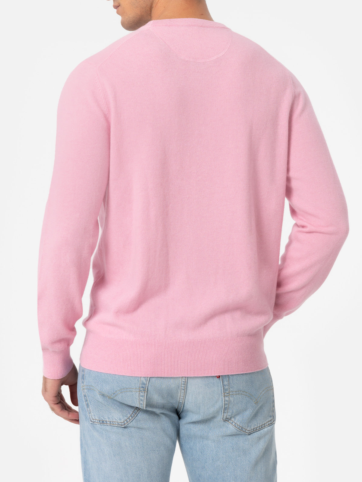 mc2-saint-barth-maglione-girocollo-regent-in-misto-cashmere-rosa image 3