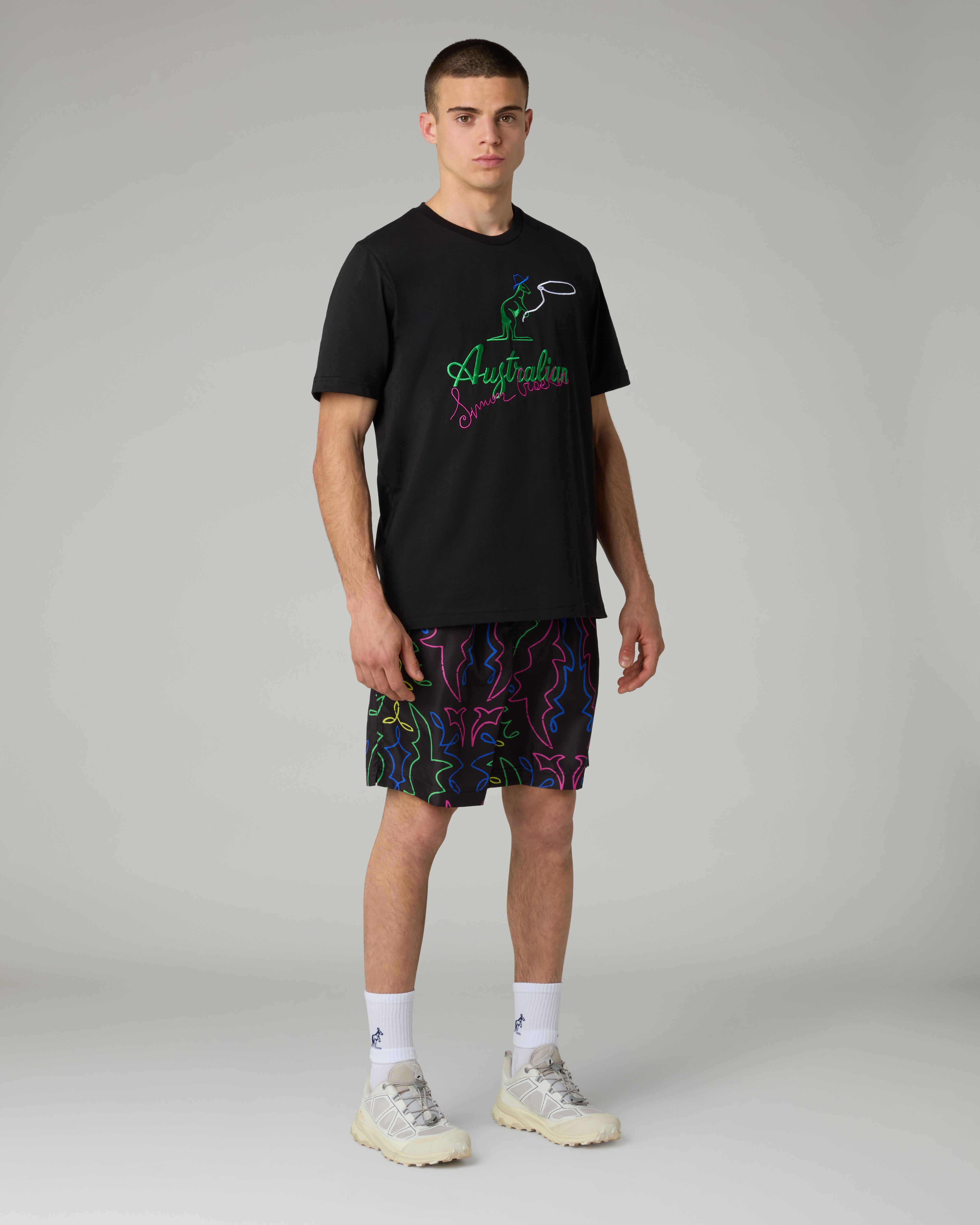 australian-cow-kangoo-t-shirt-simon-cracker-x-australian-cotone-made-in-italy image 2