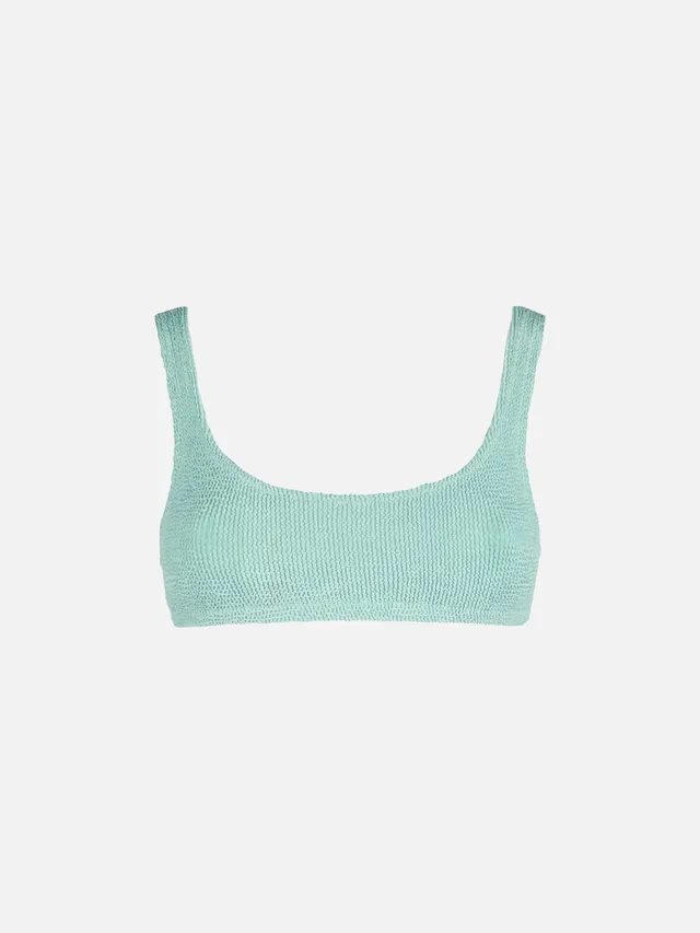 mc2-saint-barth-top-bikini-naima-bralette-crinkle-verde-salvia-donna image 1
