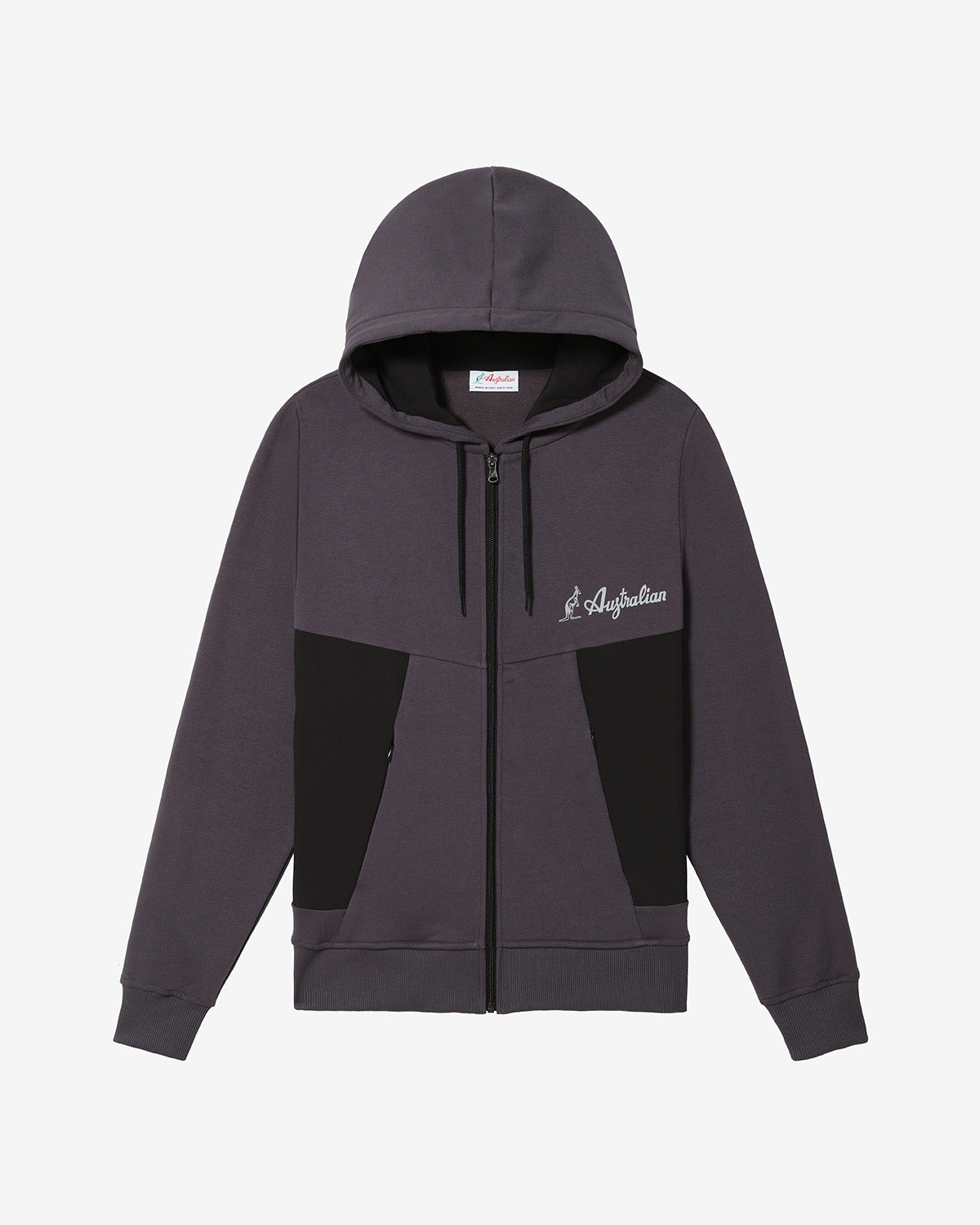 australian-tek-fleece-jacket-sportswear-giacca-felpa-con-cappuccio image 6