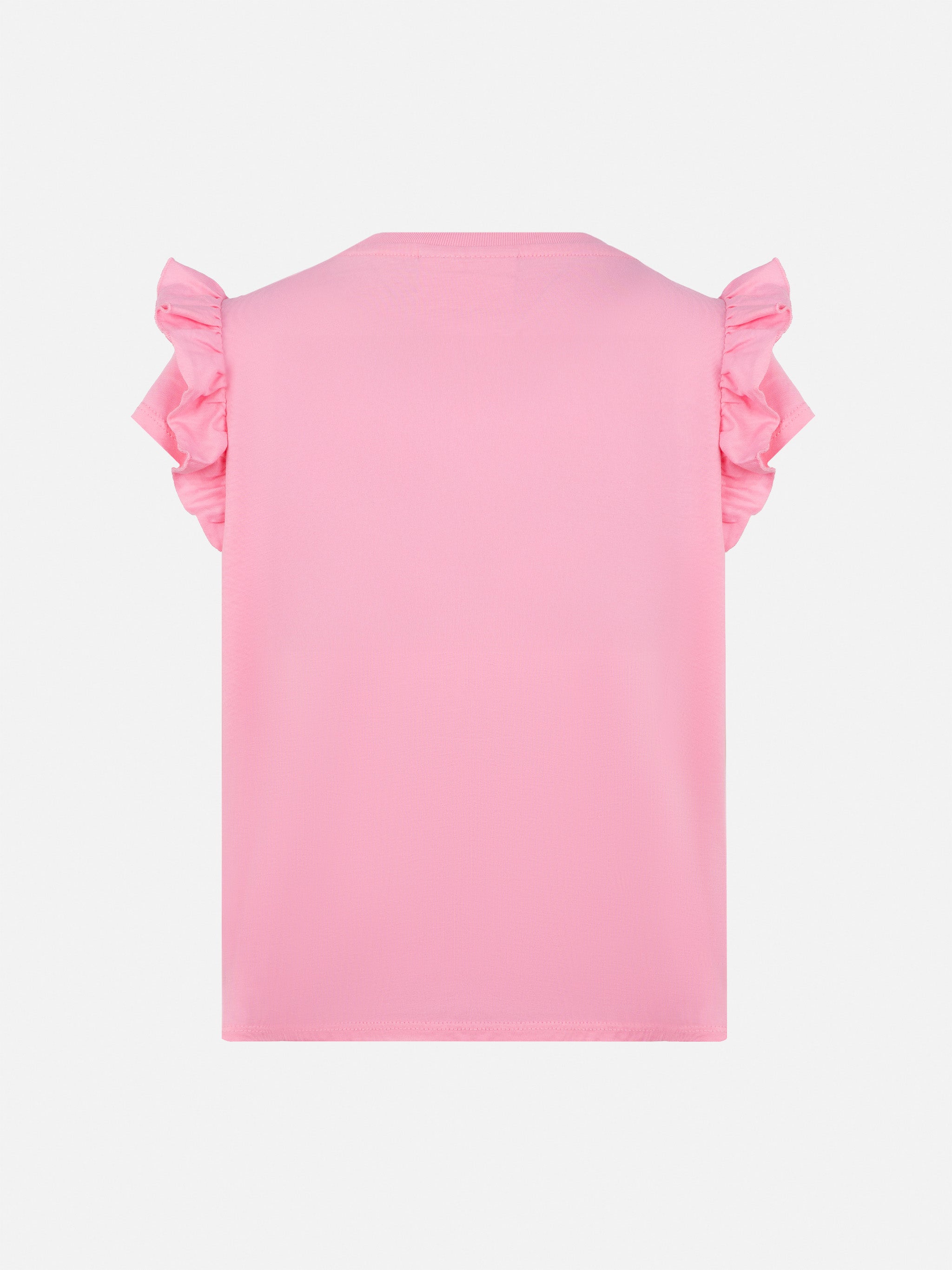 mc2-saint-barth-baby-t-shirt-cotone-bambina-volant-rosa-bella-e-monella image 2