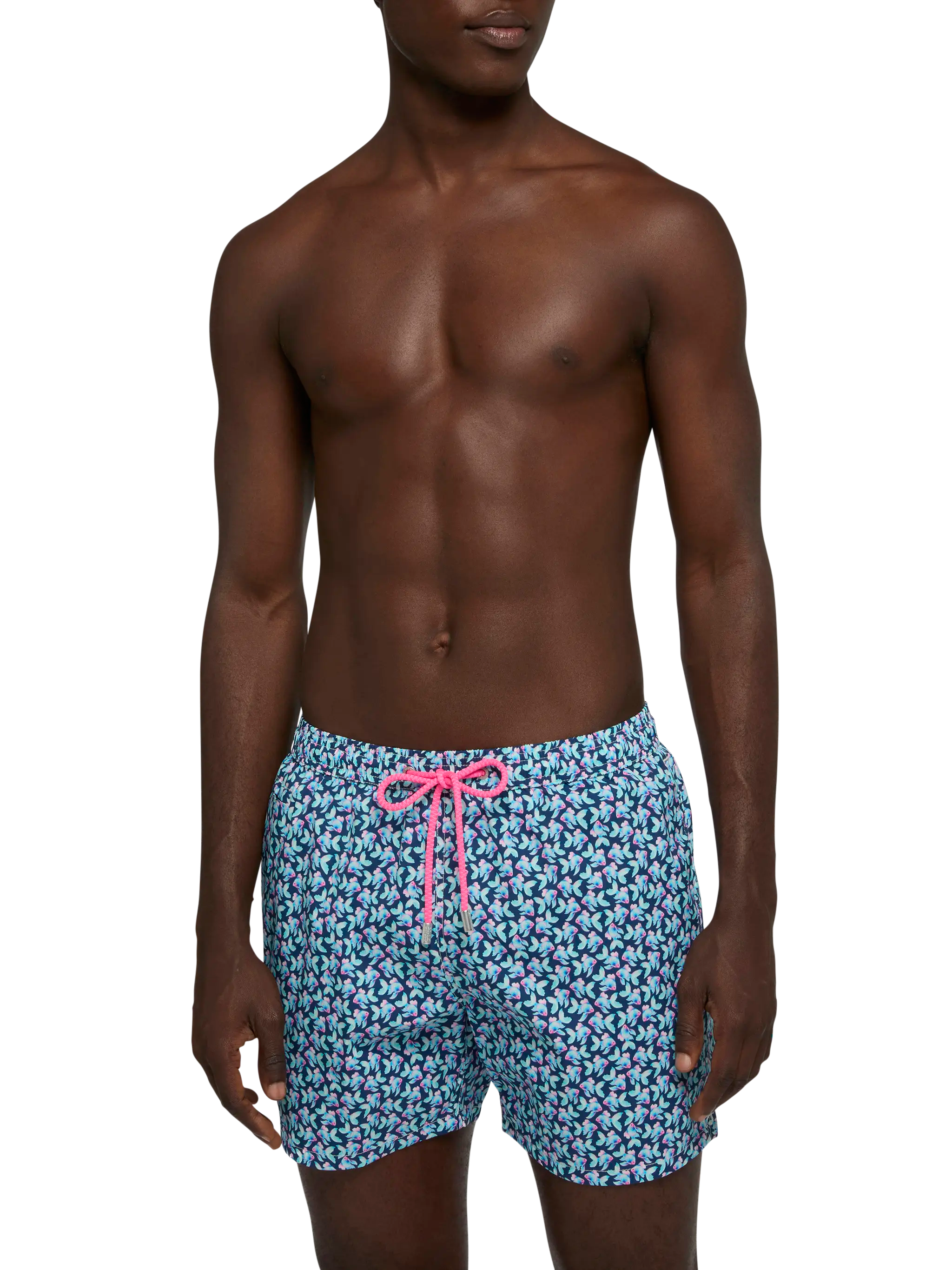 mc2-saint-barth-comfort-light-costume-mare-uomo-stampa-pesci-blu-navy image 3