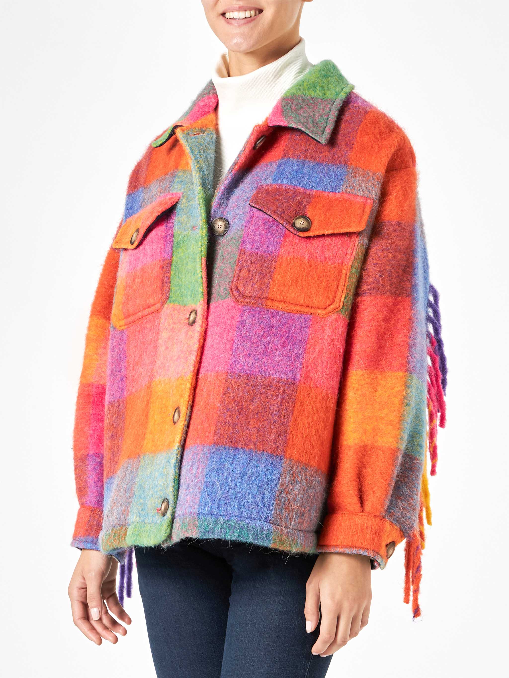 mc2-saint-barth-overshirt-marceline-overshirt-donna-in-filato-misto-check-multic image 1