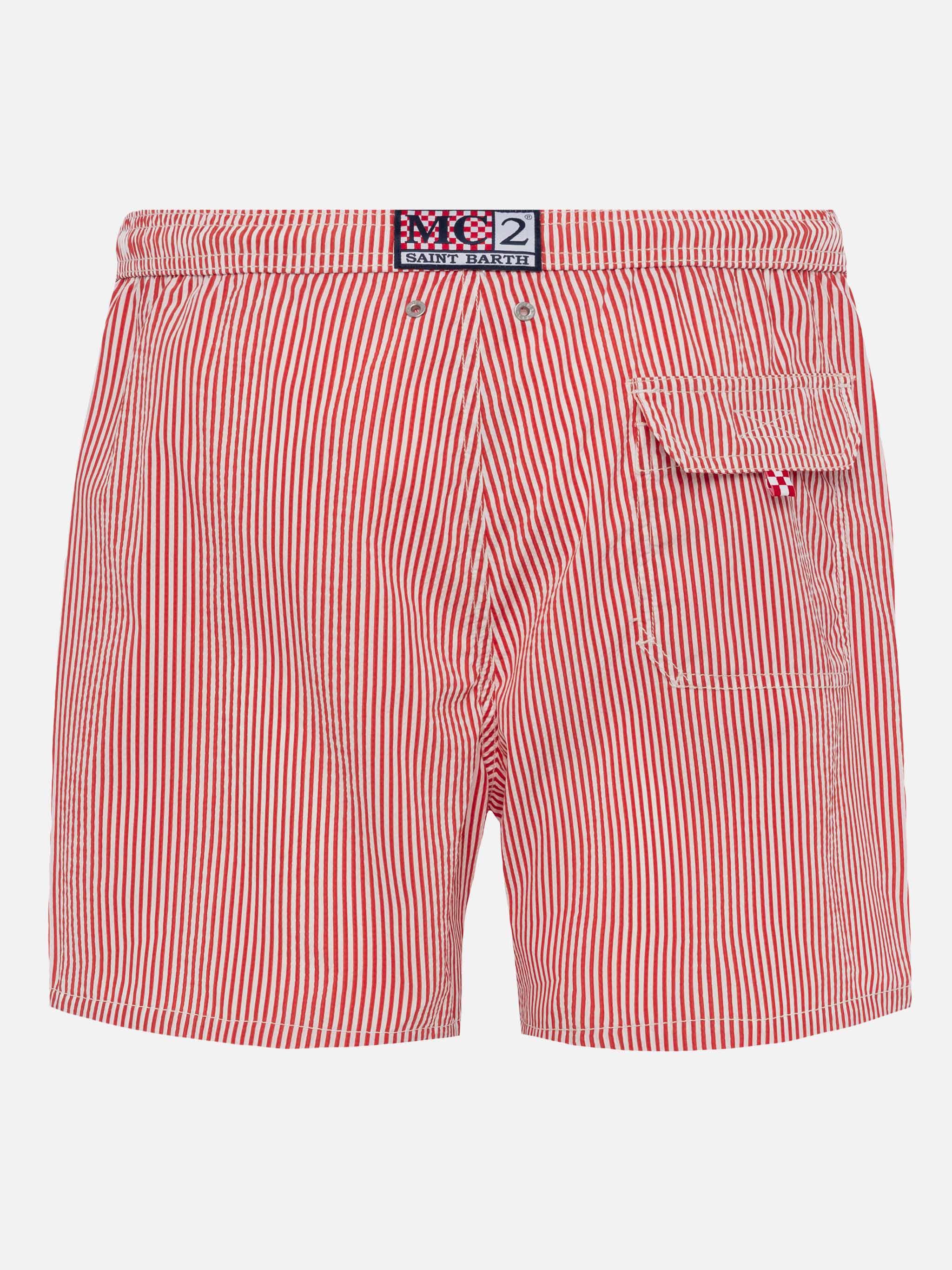 mc2-saint-barth-costume-patmos-uomo-seersucker-righe-rosse image 2